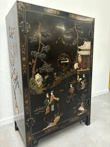 Chinese inlay cabinet