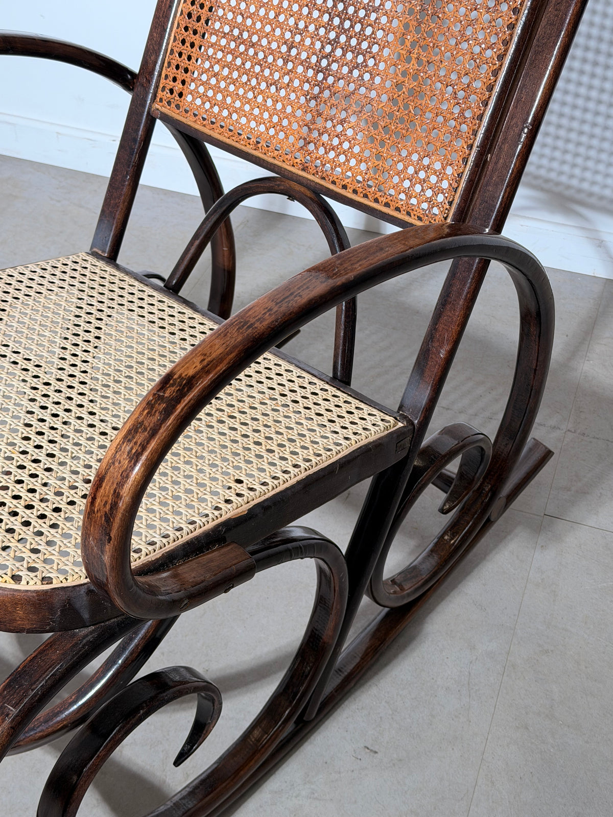 Antique Bentwood Rocking Chair
