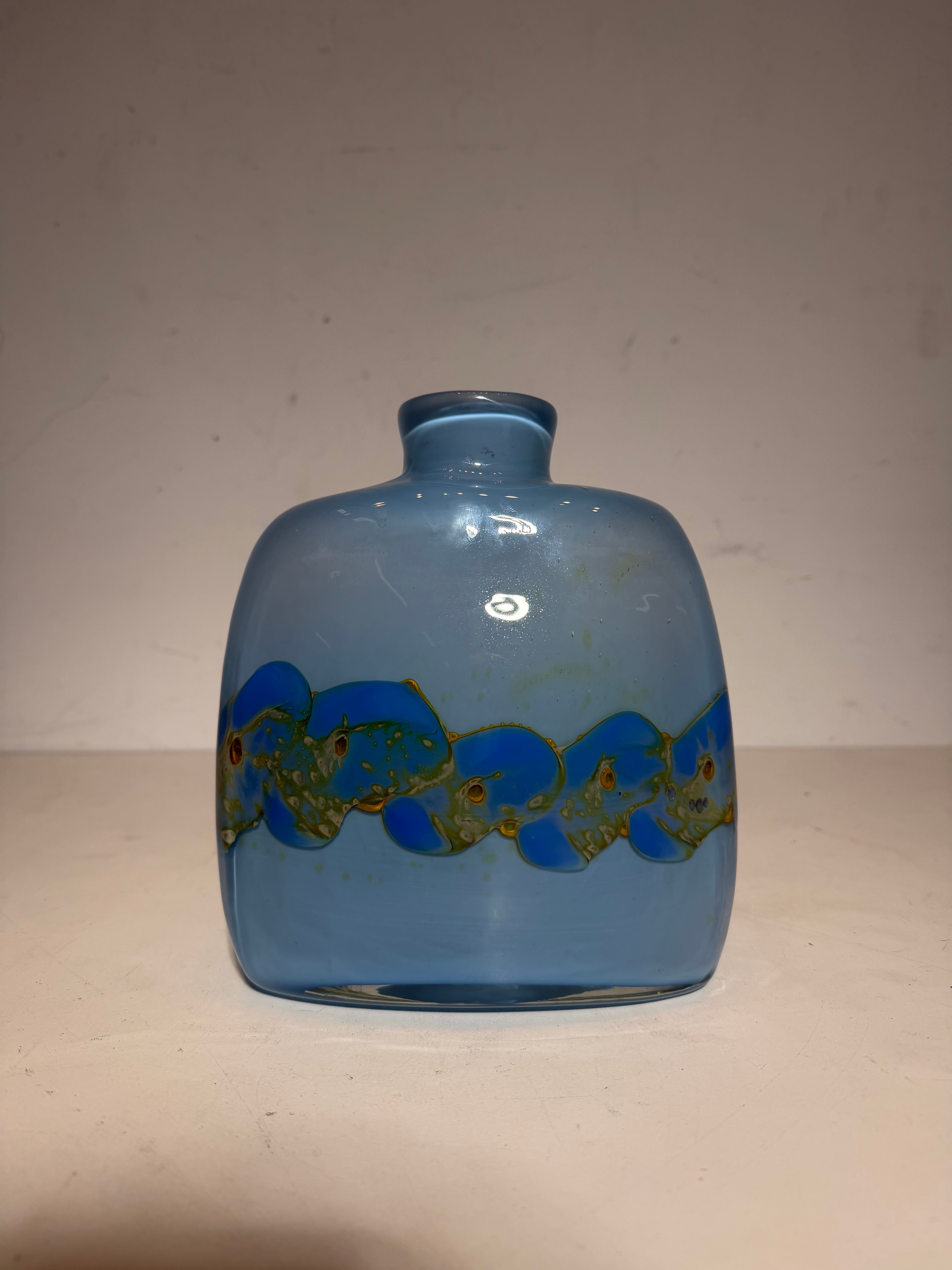 Samuel Herman pour Rosenthal – Vase en verre d'art en édition limitée (25/200)