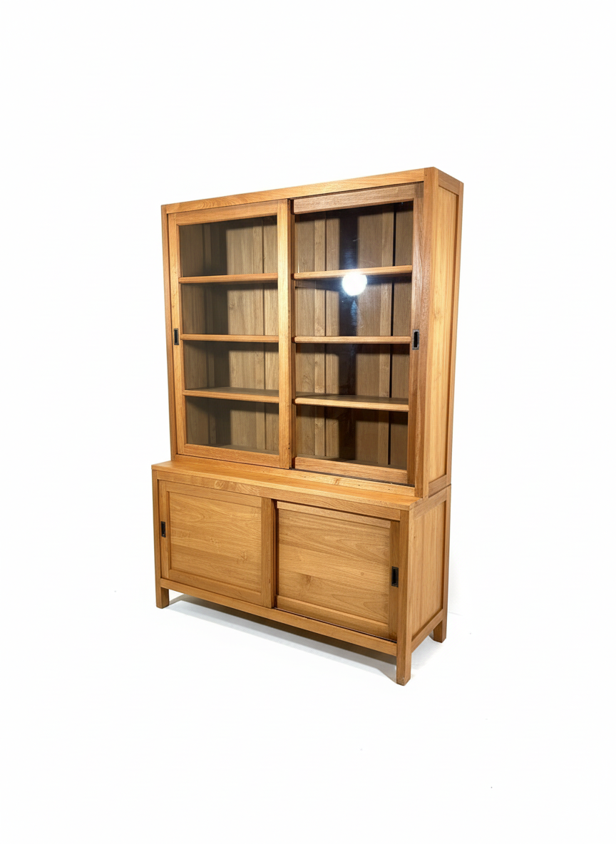 Teak Display Cabinet