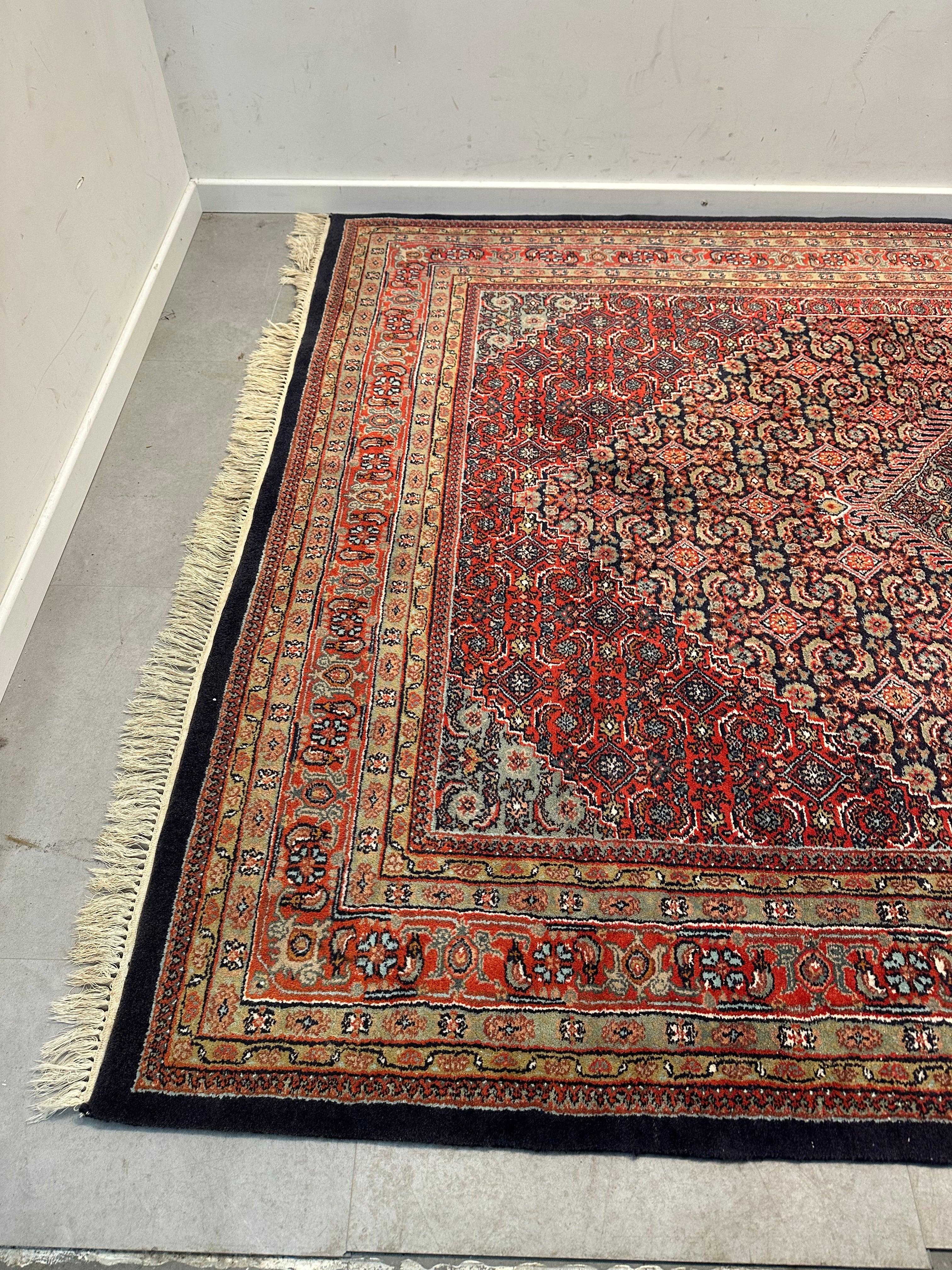 Handwoven Vintage Persian-Style Rug