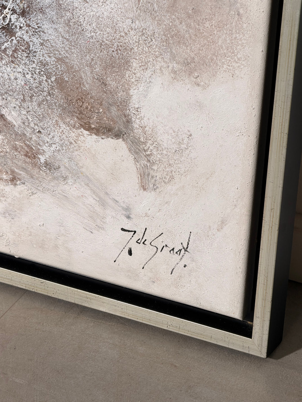 Jochem de Graaf – “Mensen” – Original Mixed Media Painting