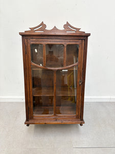 Art Nouveau hanging/display cabinet