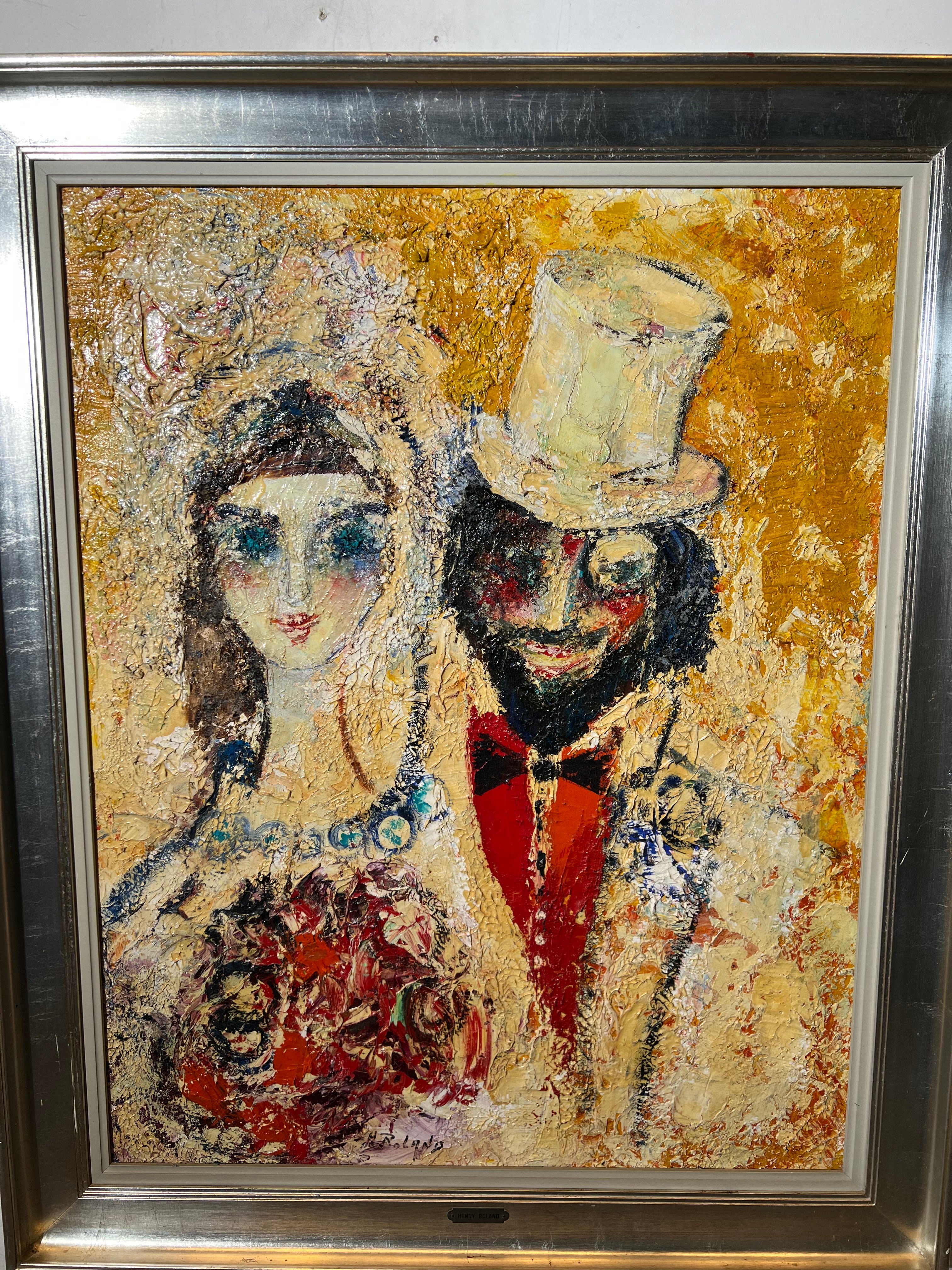 Henry Roland – Large Expressionist Painting