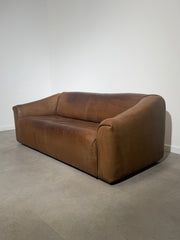 De Sede DS-47 Vintage Leather Sofa – Cognac