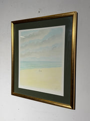 Jean Jacques Sempé - Boy on the beach