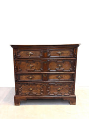 Antique Carved Oak Chest of Drawers