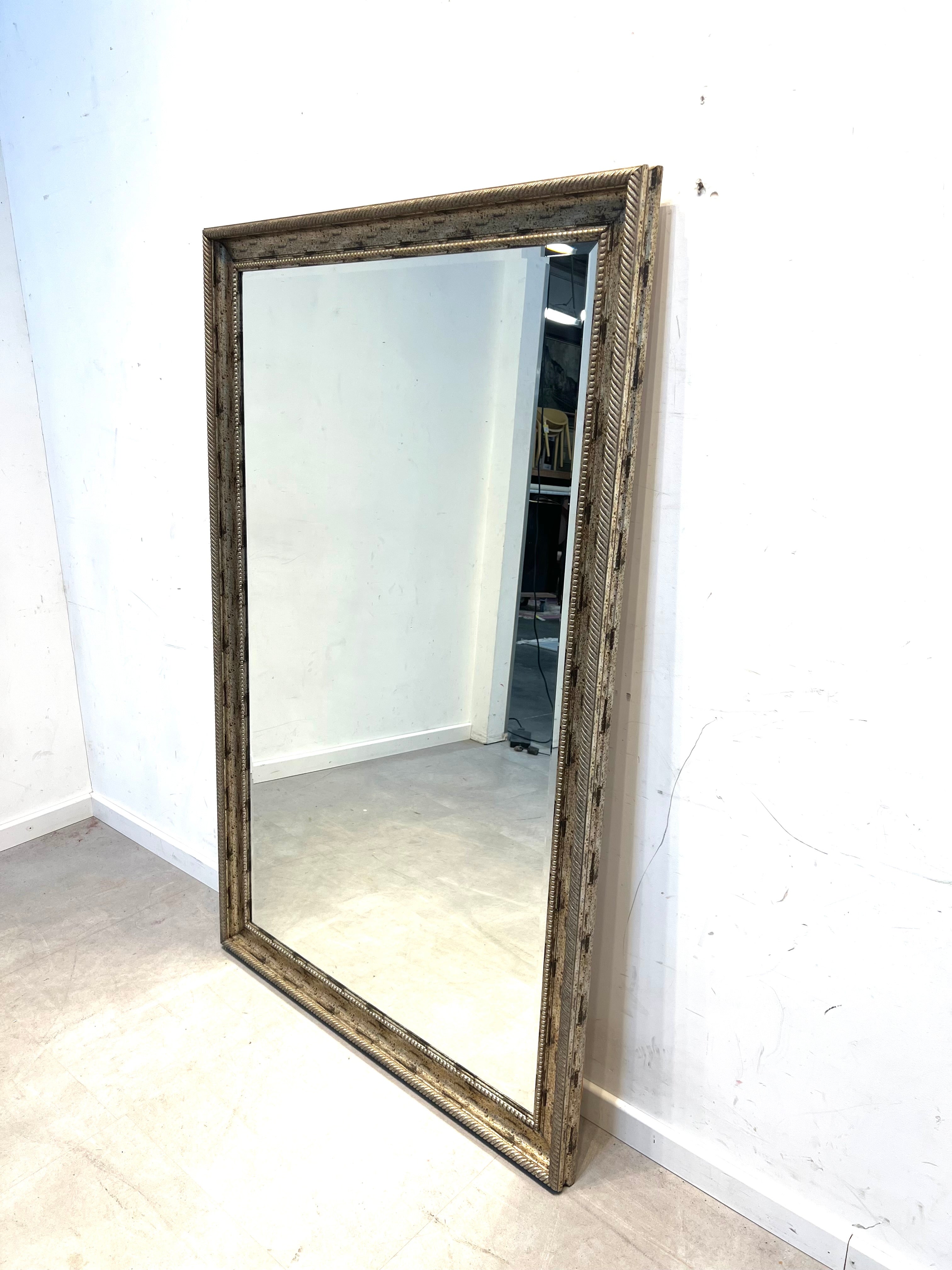 Large Vintage Giltwood Mirror