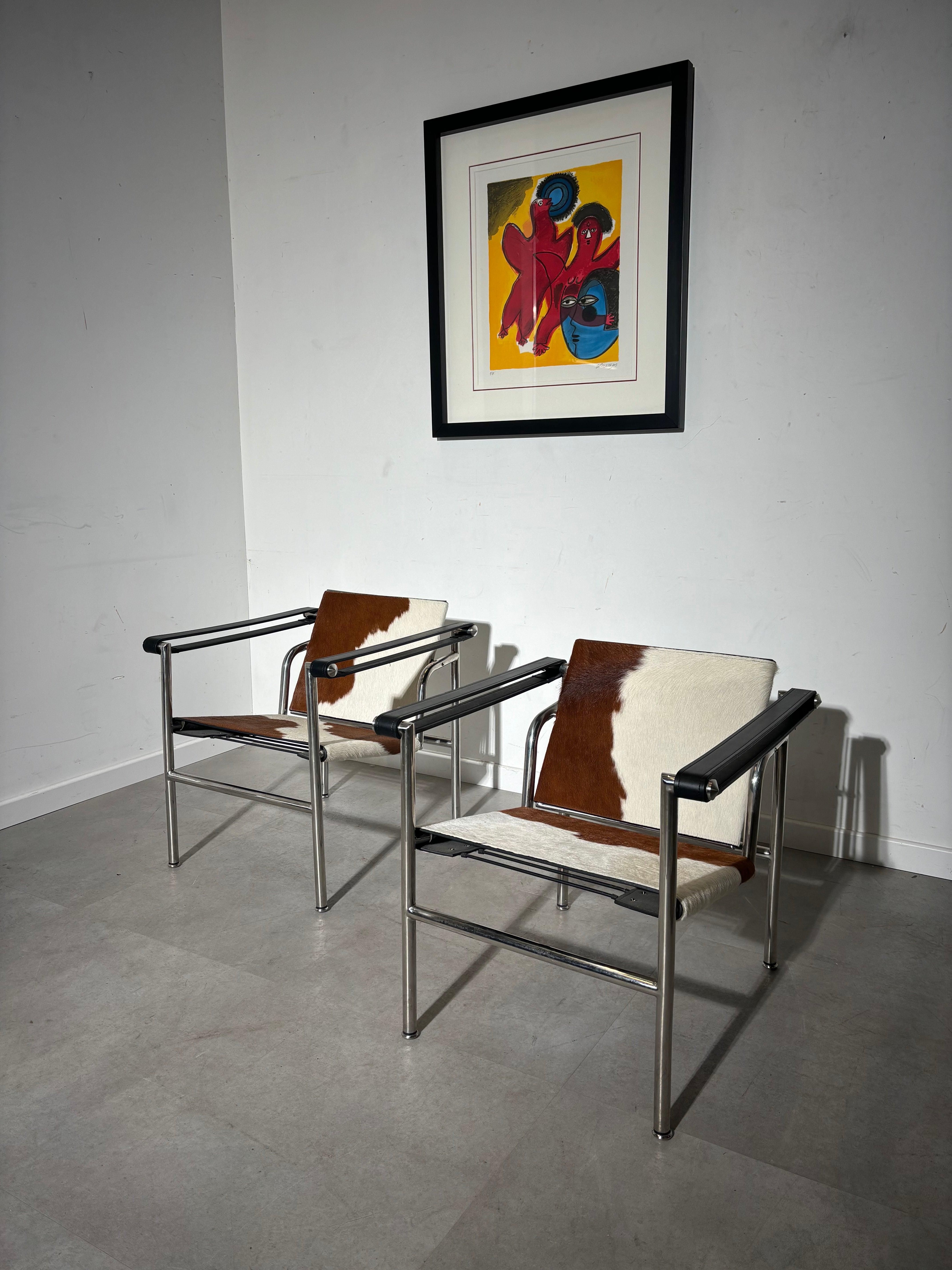 LC1 - Corbusier- Cowhide Replica