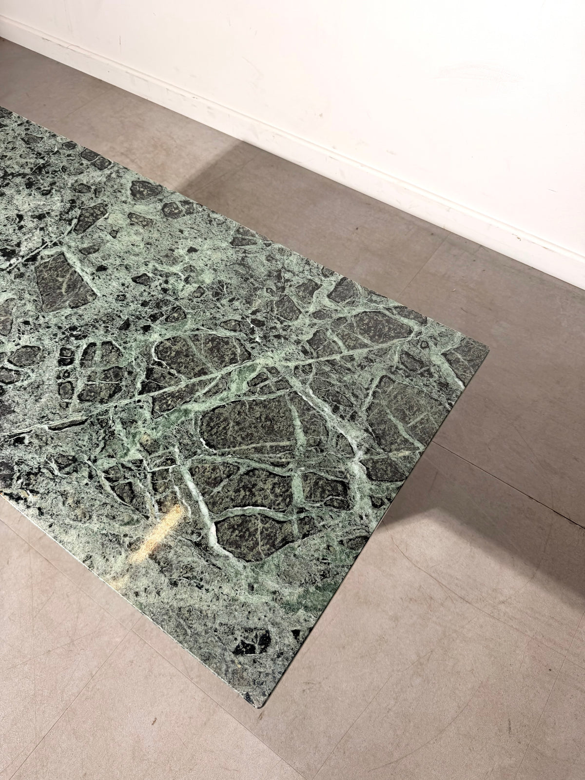 Vintage Green Marble Coffee Table