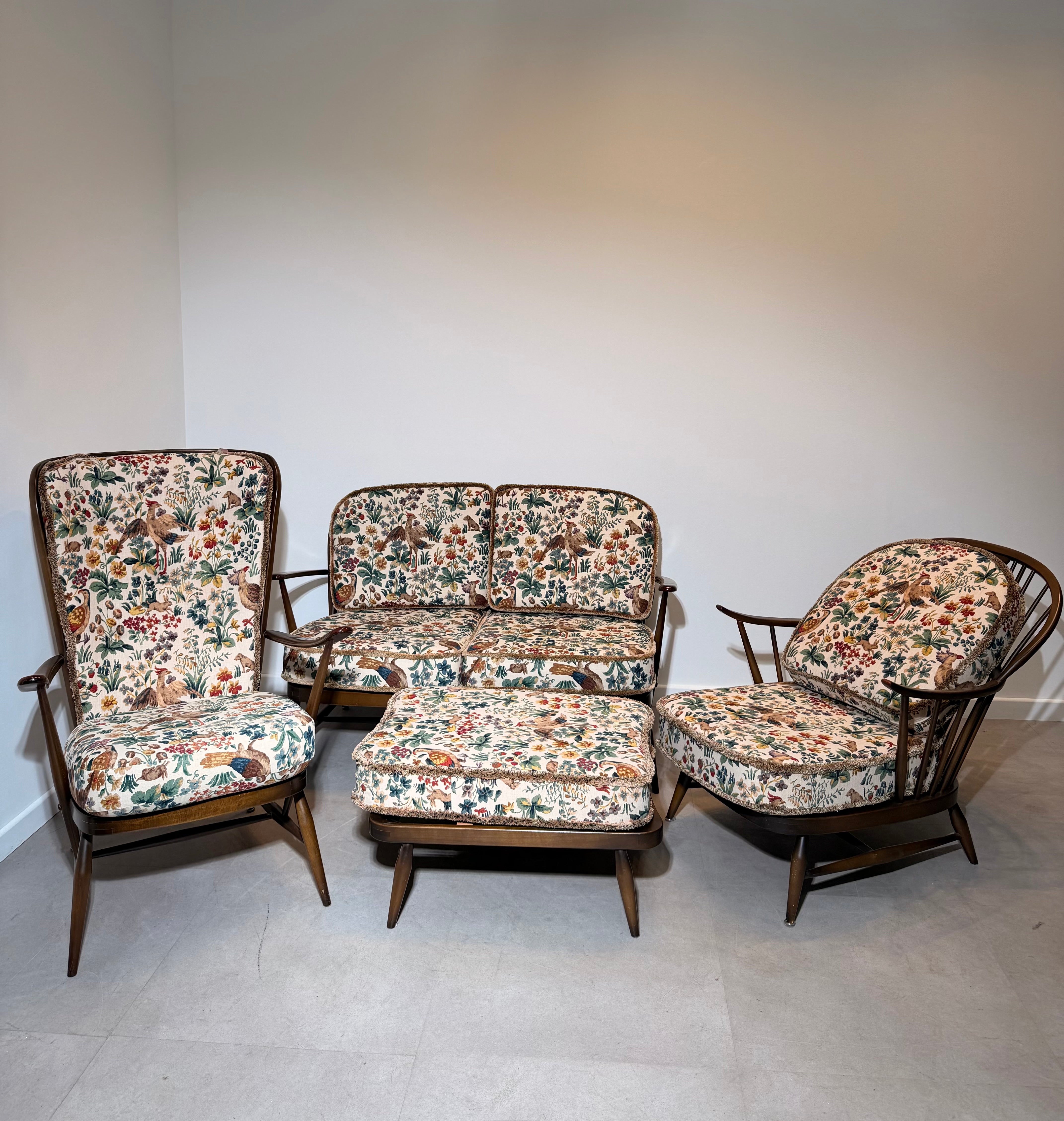 Vintage Ercol Living Room Set