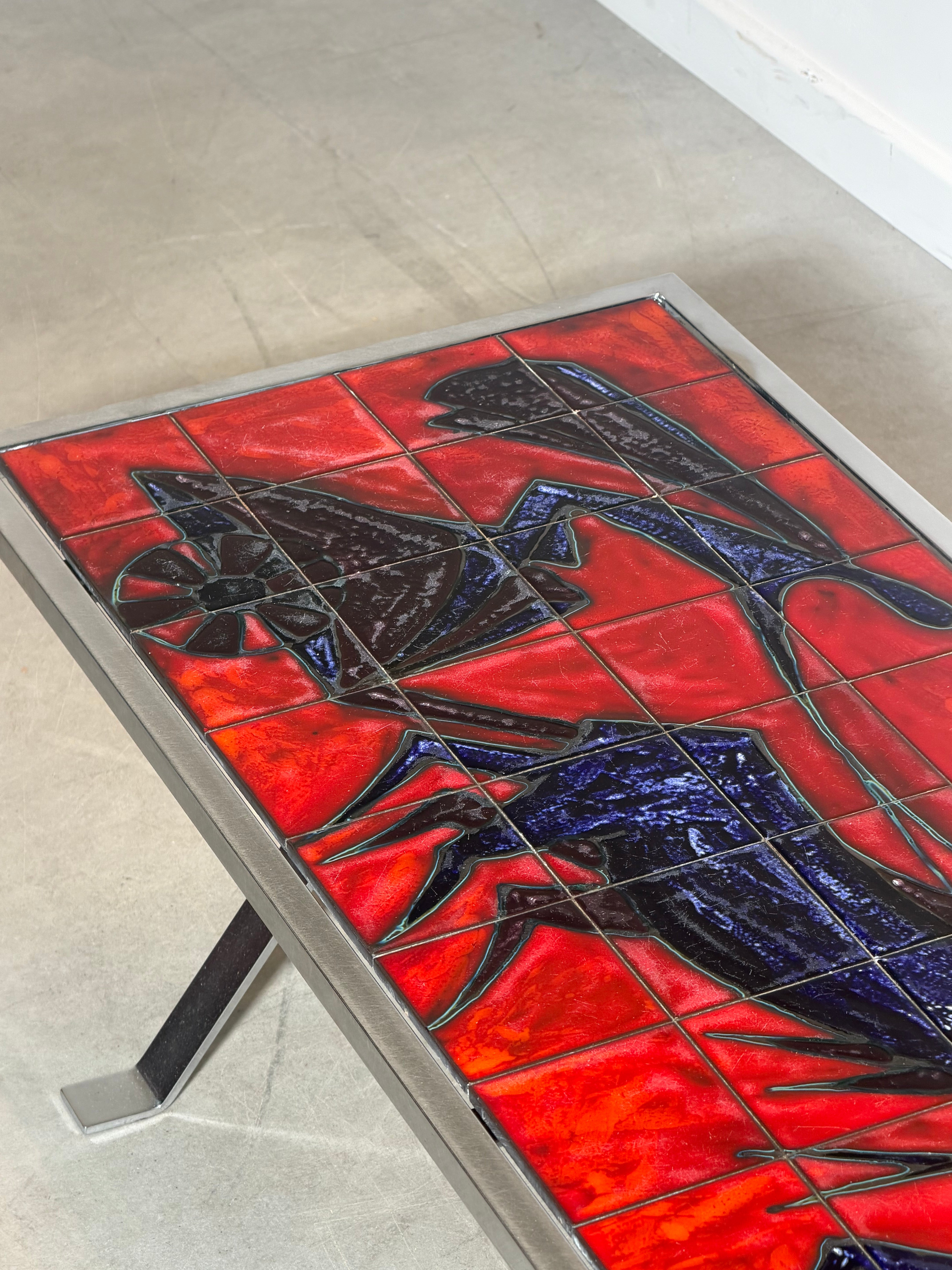 André Bayer Vintage Ceramic Coffee Table