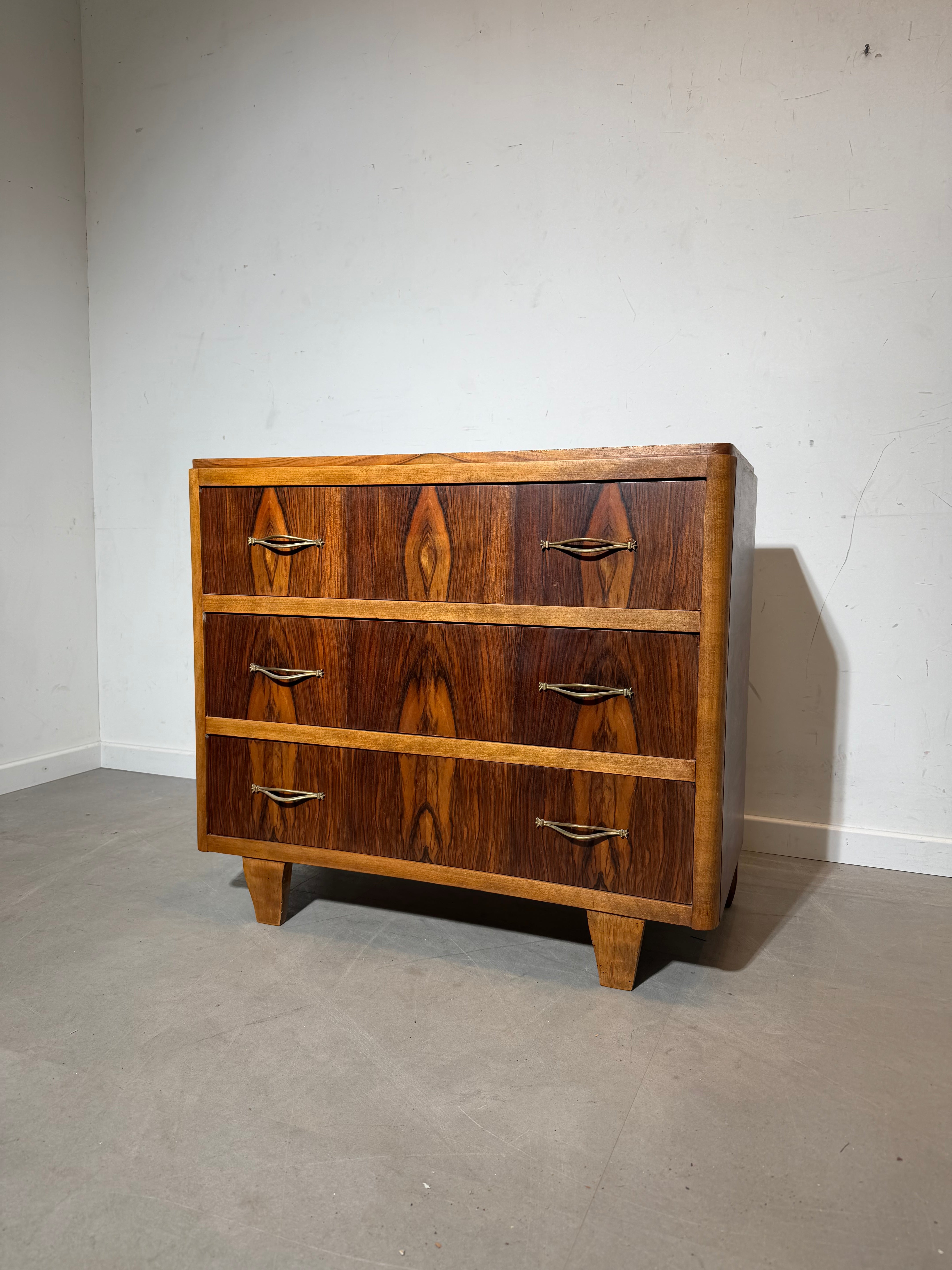 Art Deco Brazilian Rosewood Chest of Drawers