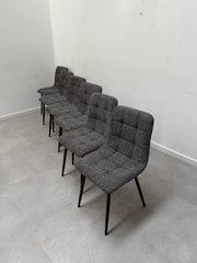 Chaise de salle à manger moderne rembourrée – Fin de stock