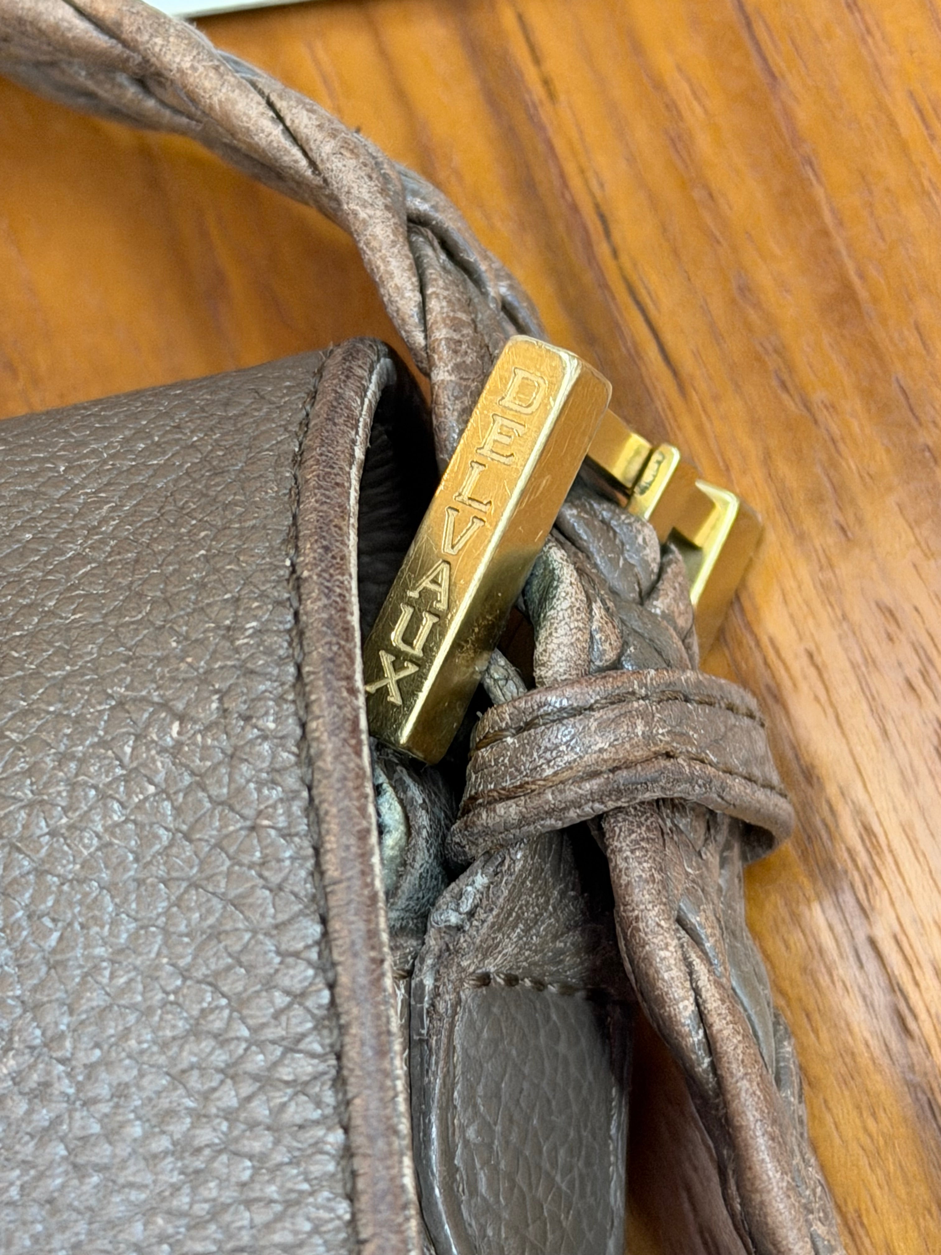 Delvaux Louise Tressé Baudrier PM