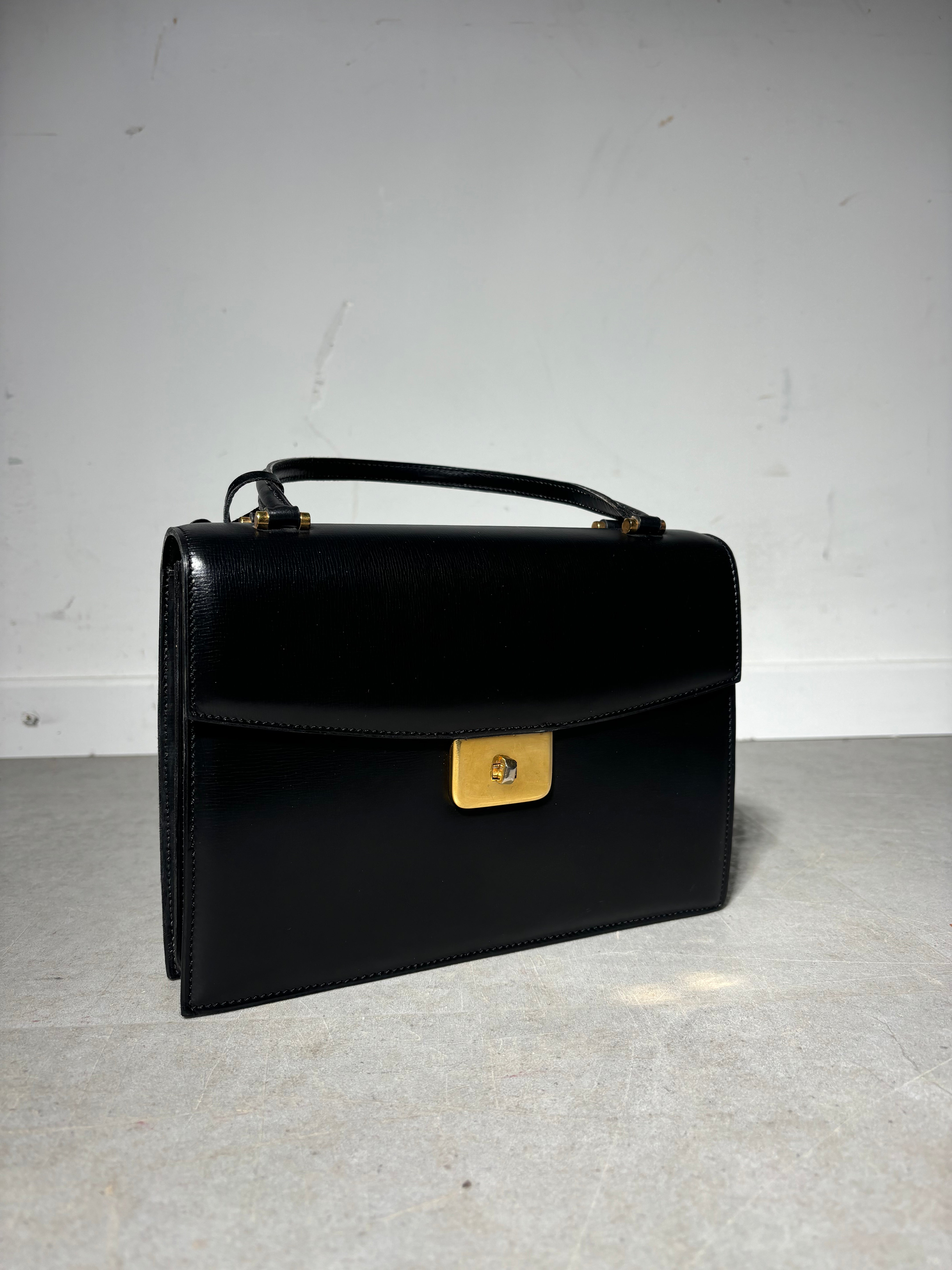 1960’s Delvaux black handbag