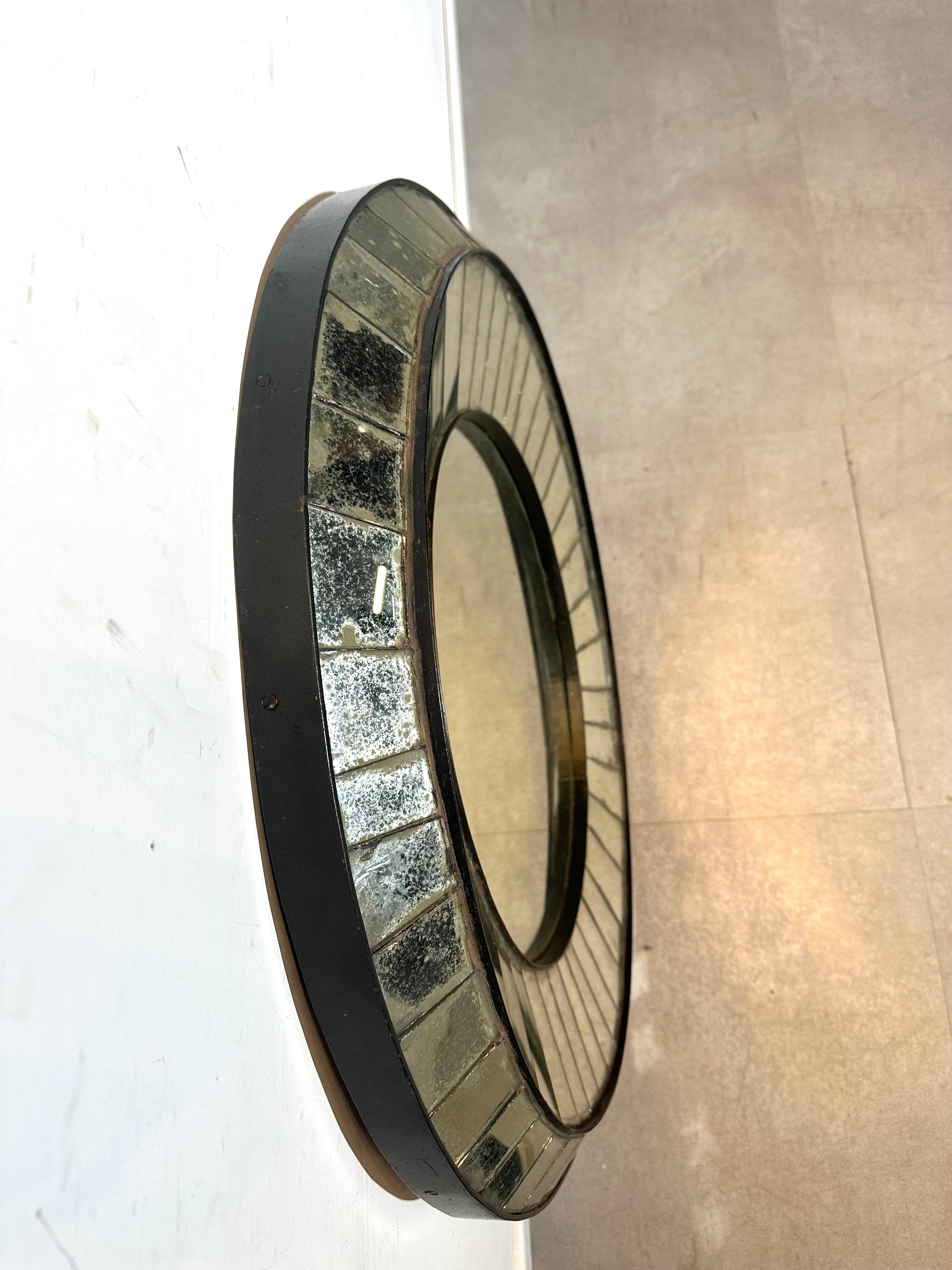 Ronde spiegel in Venetiaanse stijl