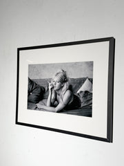 Brigitte Bardot – Black & White Portrait – Framed Photograph