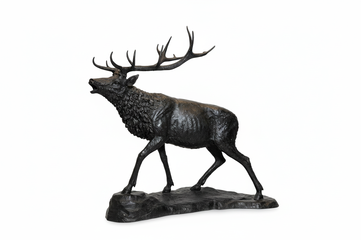 Monumental Bronze Stag Sculpture 175cm