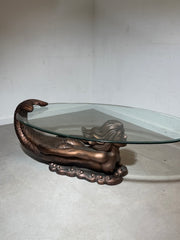Mermaid Coffee Table – Sculptural Design – 125 cm