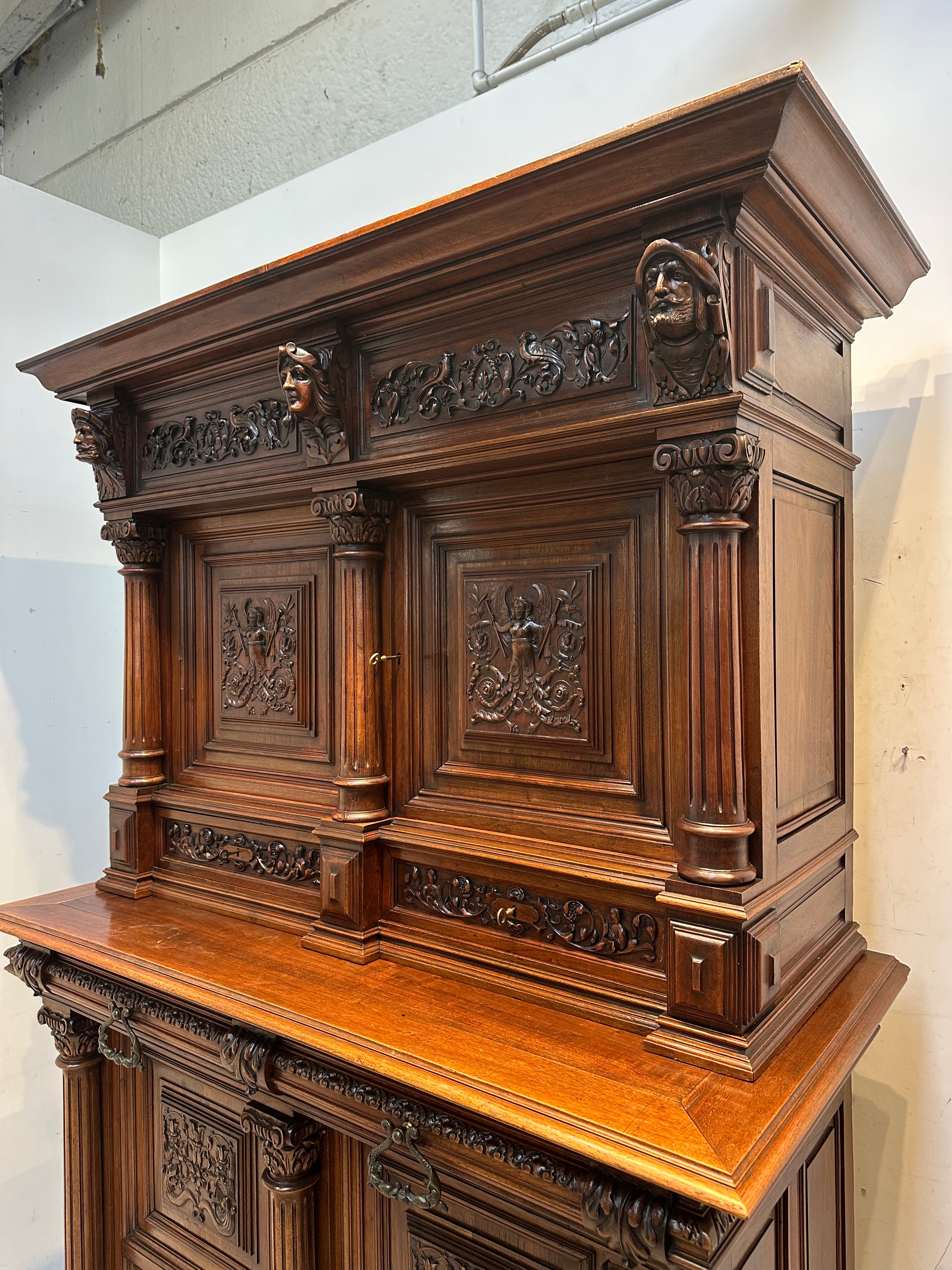 Antique Renaissance Revival Cabinet