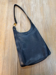 Delvaux “Jongleur” Bag – Navy Blue Leather – 47 x 36 cm