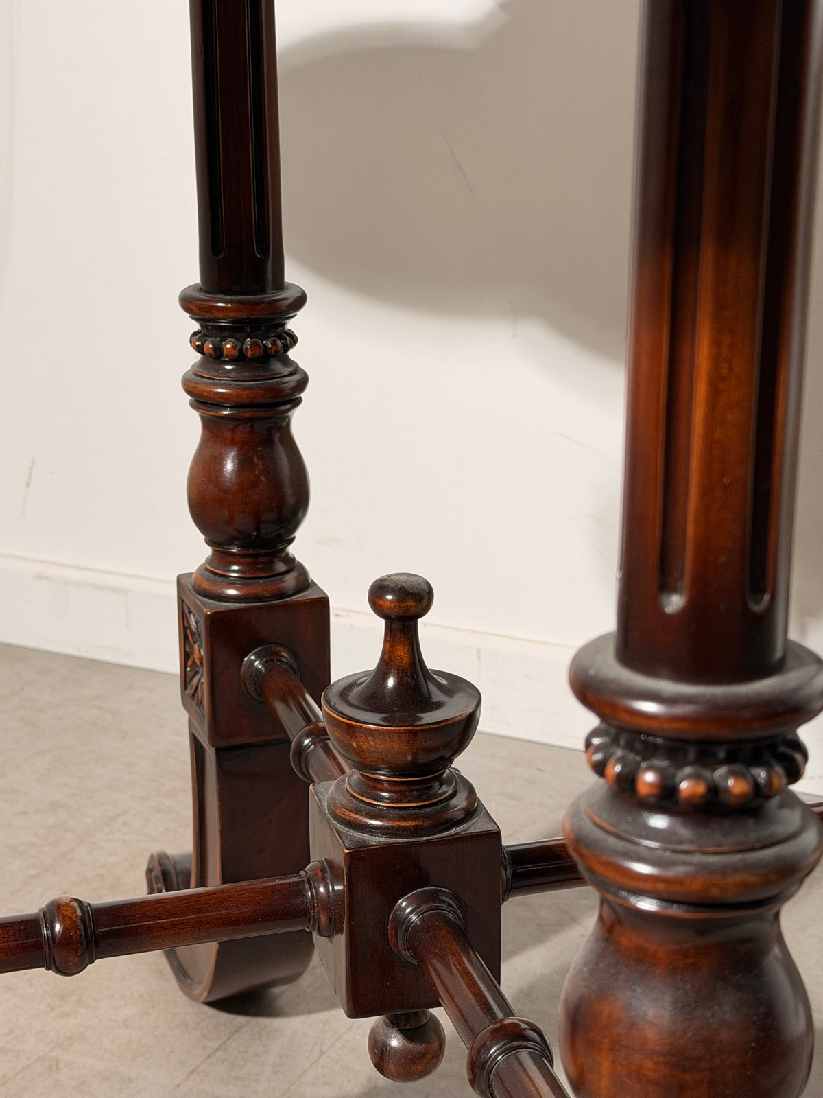 Antique Mahogany Folding Table