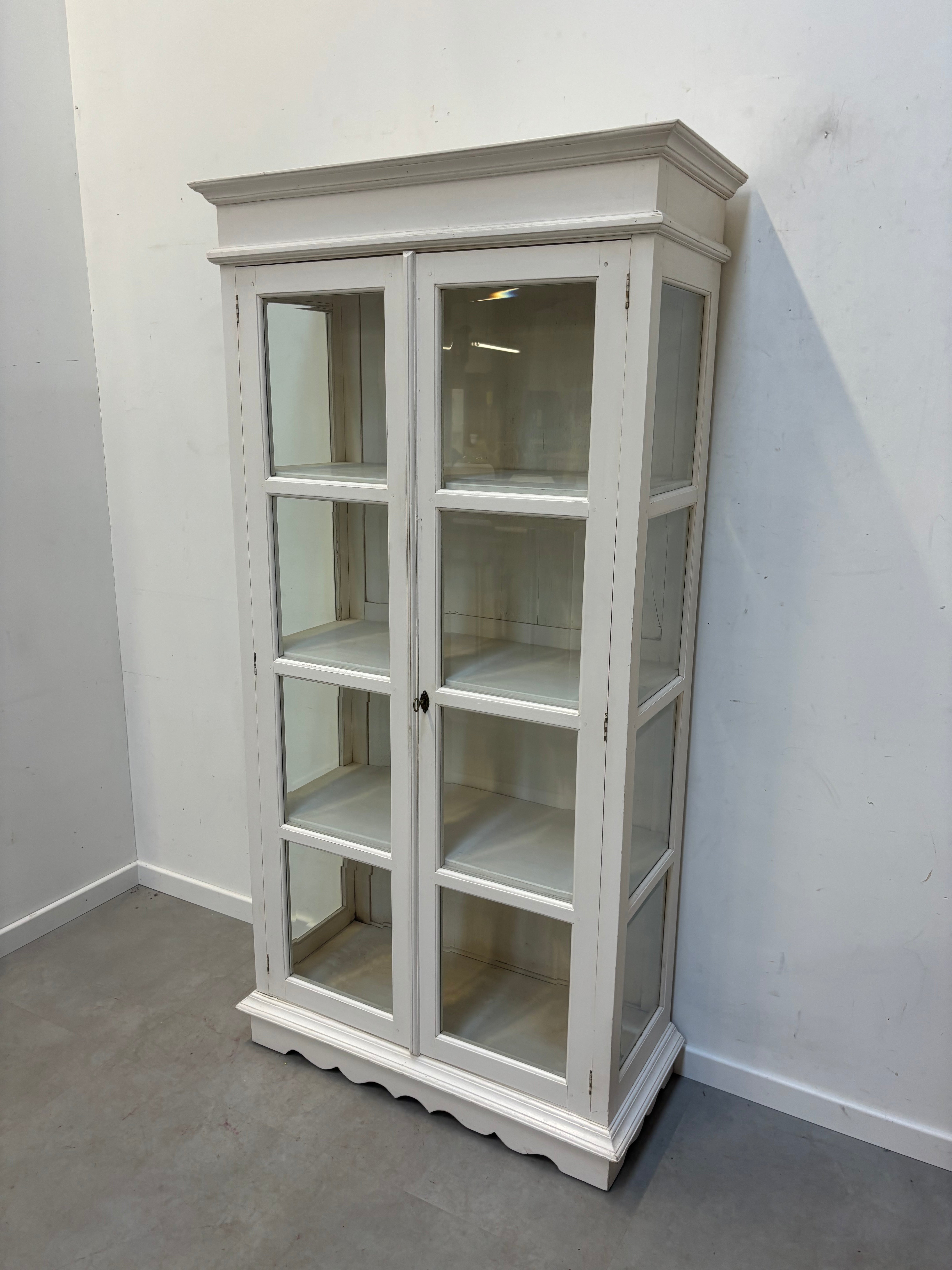 White Display Cabinet