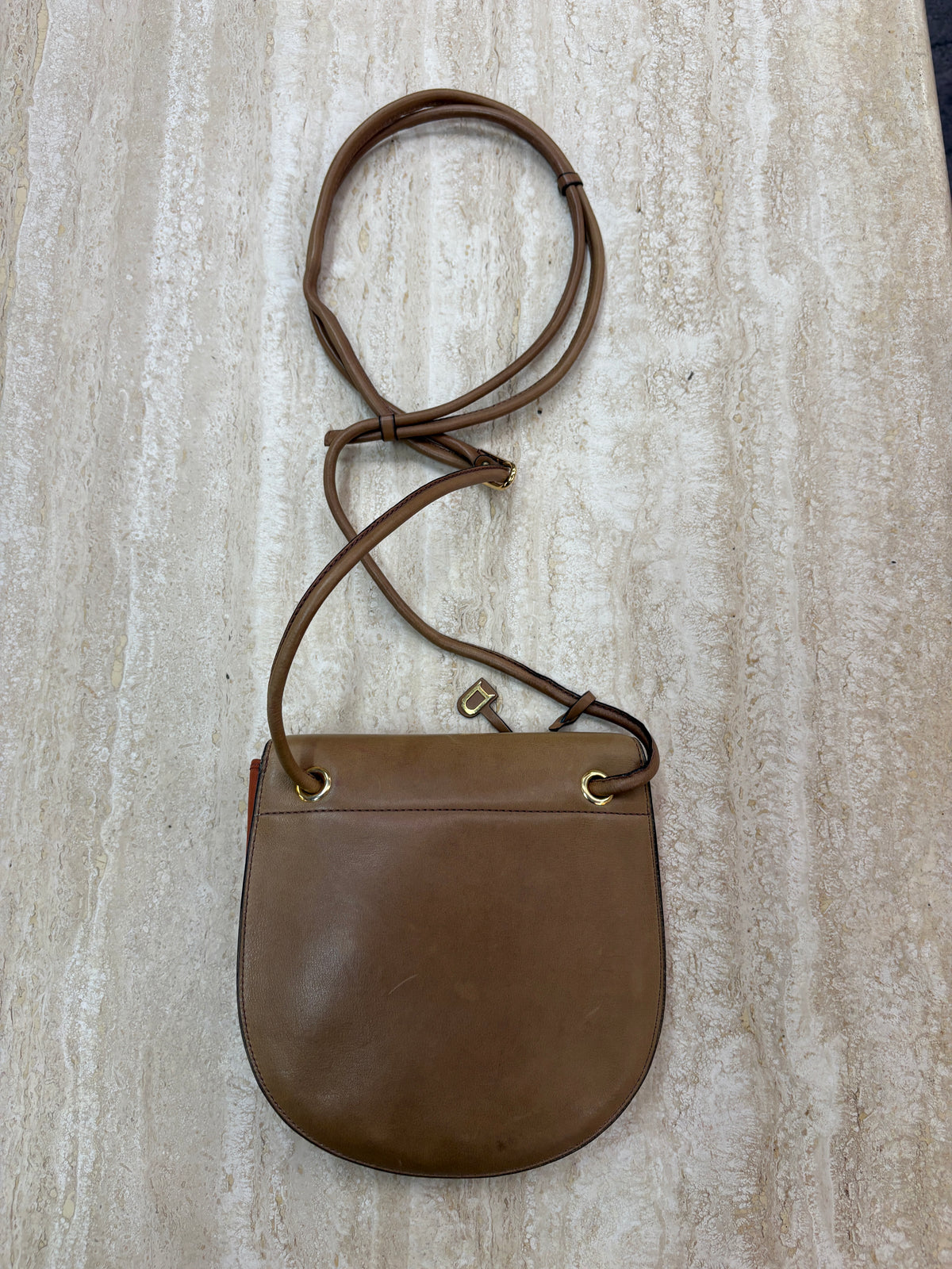 Delvaux Trot Vintage Leather Crossbody Bag