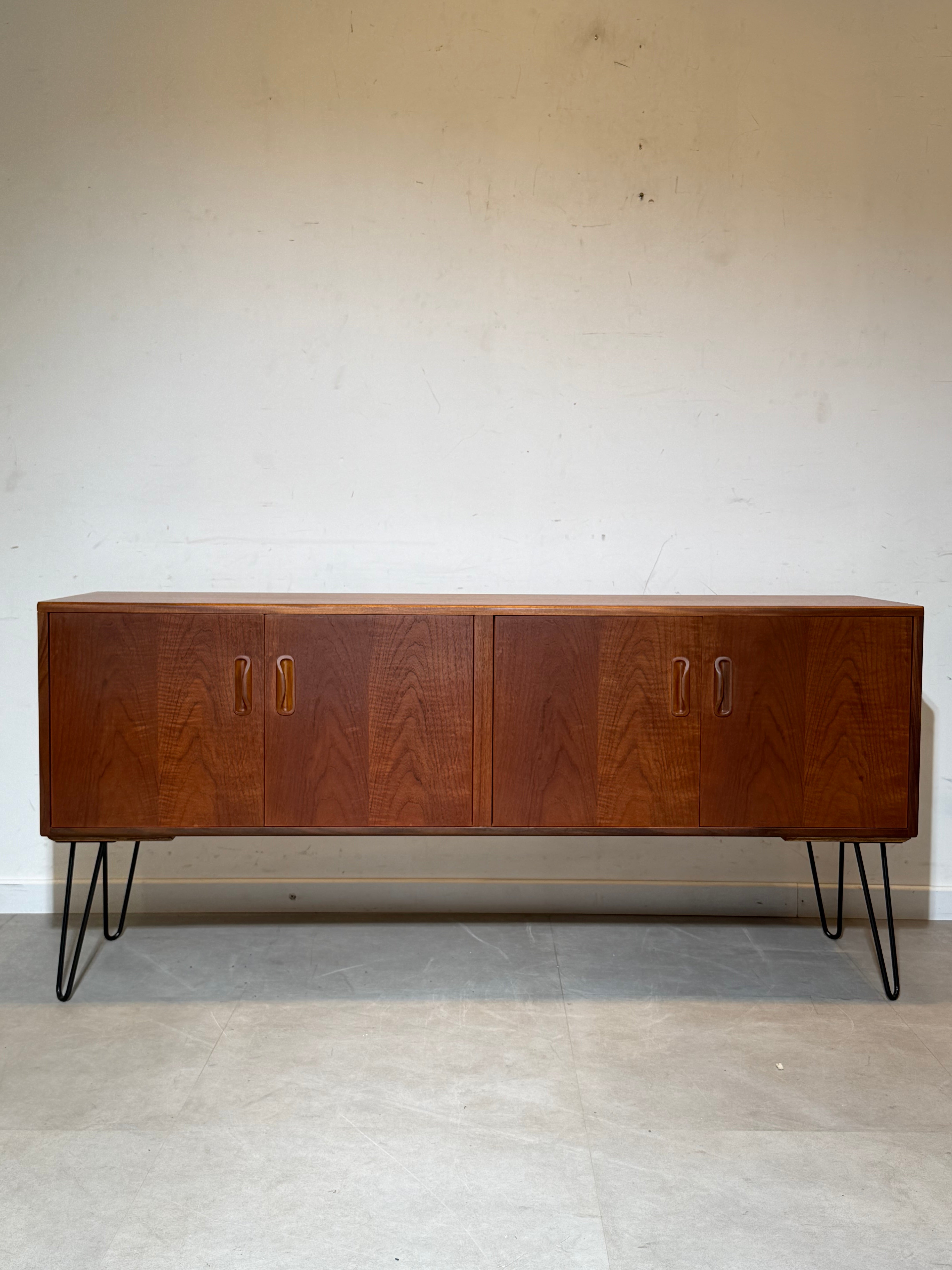G-Plan Teak Sideboard with Hairpin Legs – Mid-Century Modern Vintage Cabinet