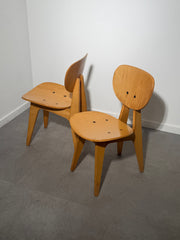 Vintage Junzo Sakakura Model 3221 Chairs for Tendo Mokko – Japan, 1950s - Pair