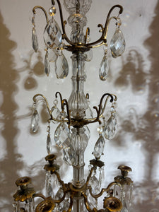 Pair of very large crystal Chandeliers