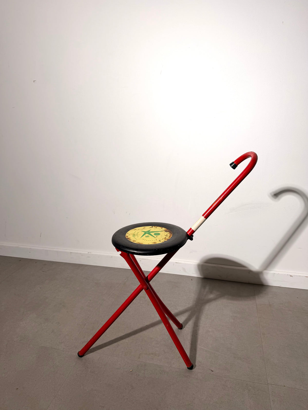 Original Expo 58 Folding Walking Stick Seat
