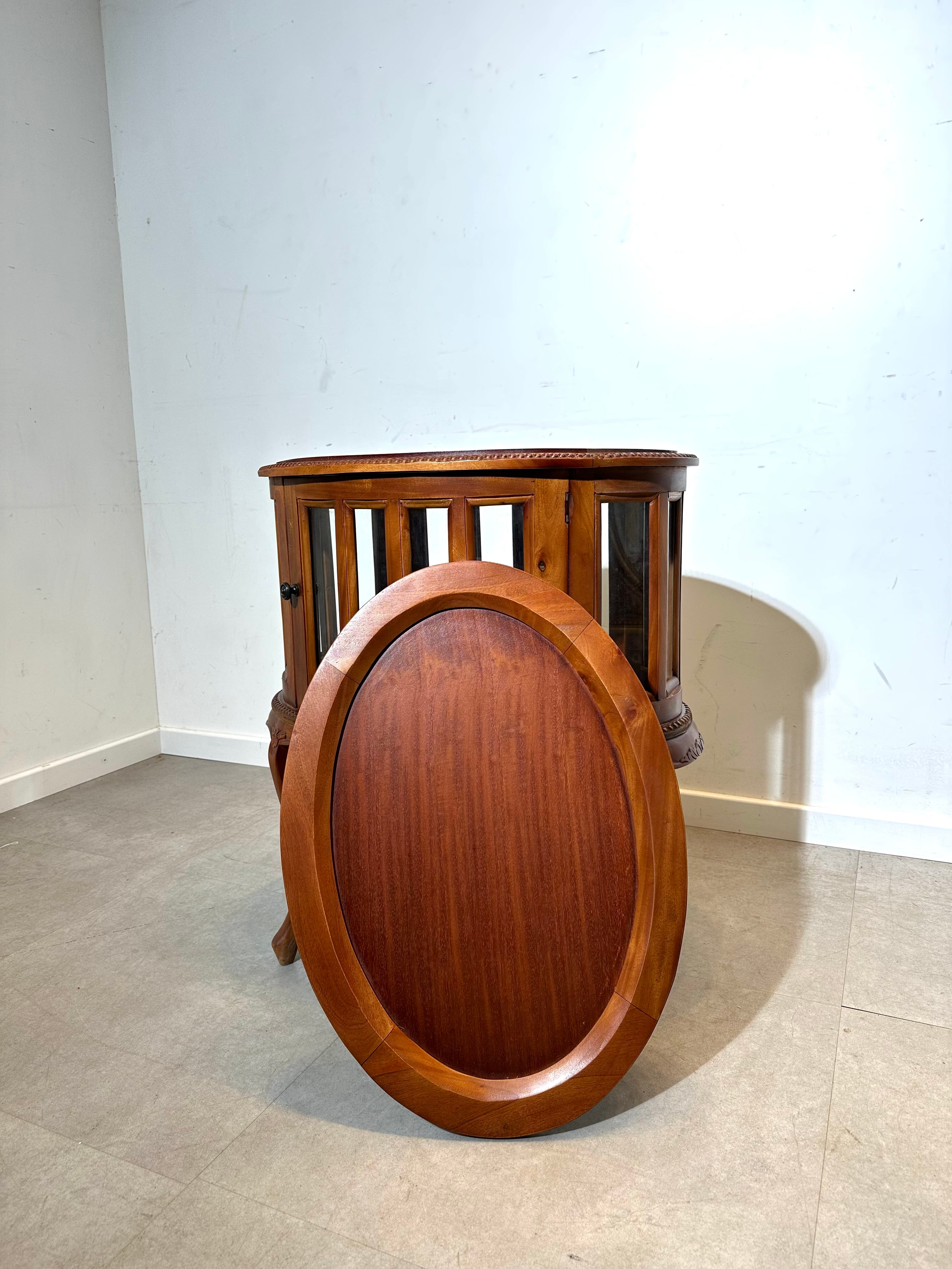 Vintage Cabinet with Removable Tray Top