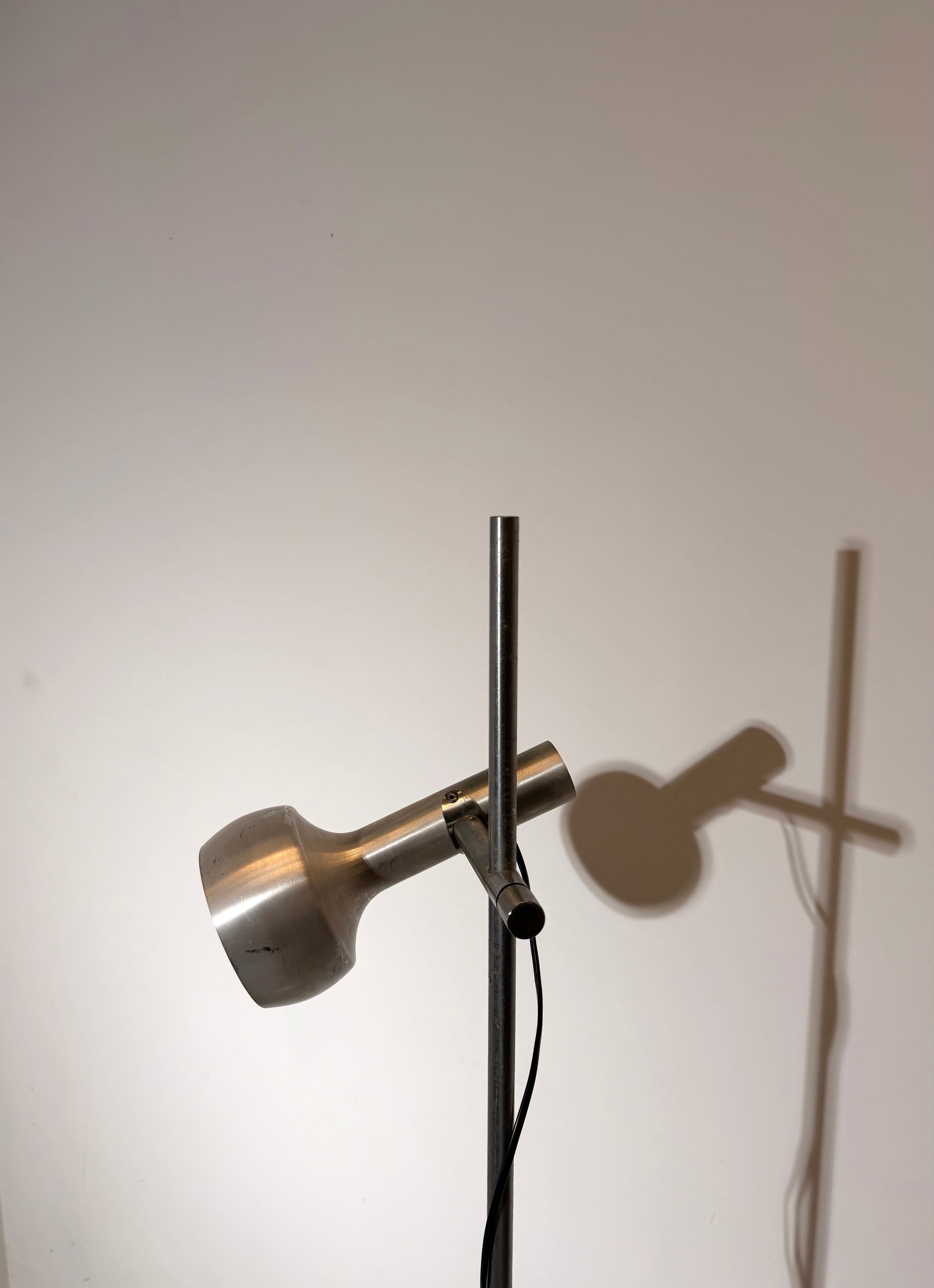 Vintage Adjustable Double Spot Floor Lamp