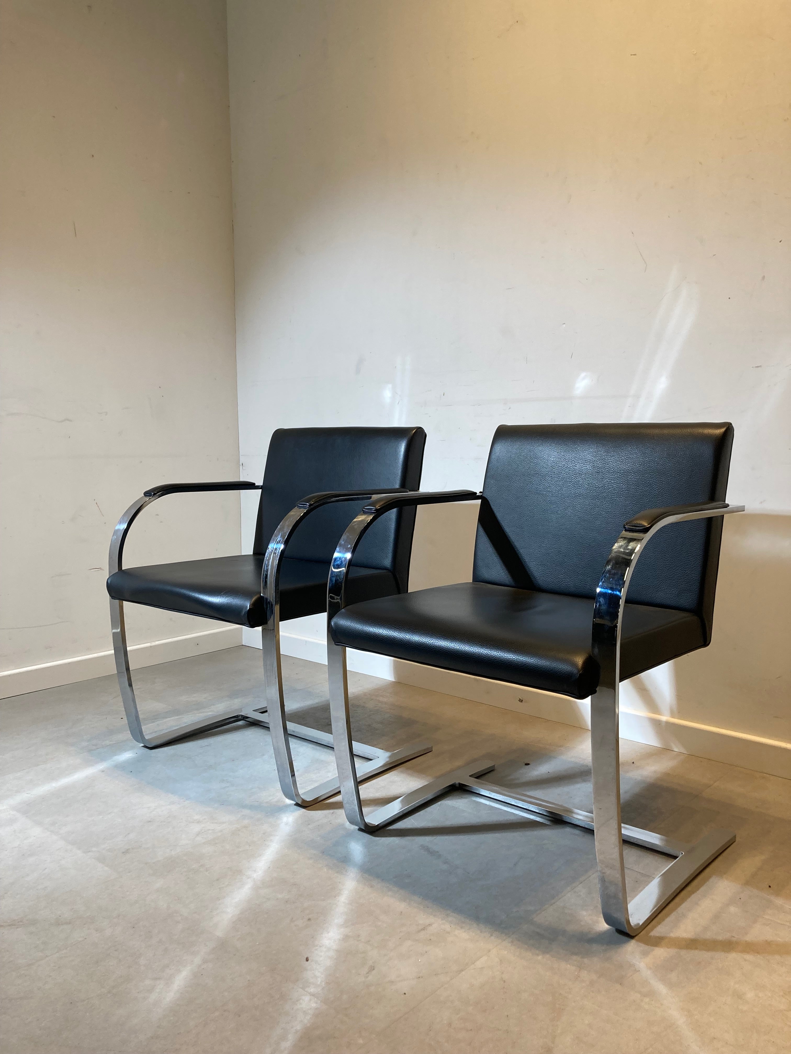 “Berno” chair - Mies Van Rohe replica - lower backrest