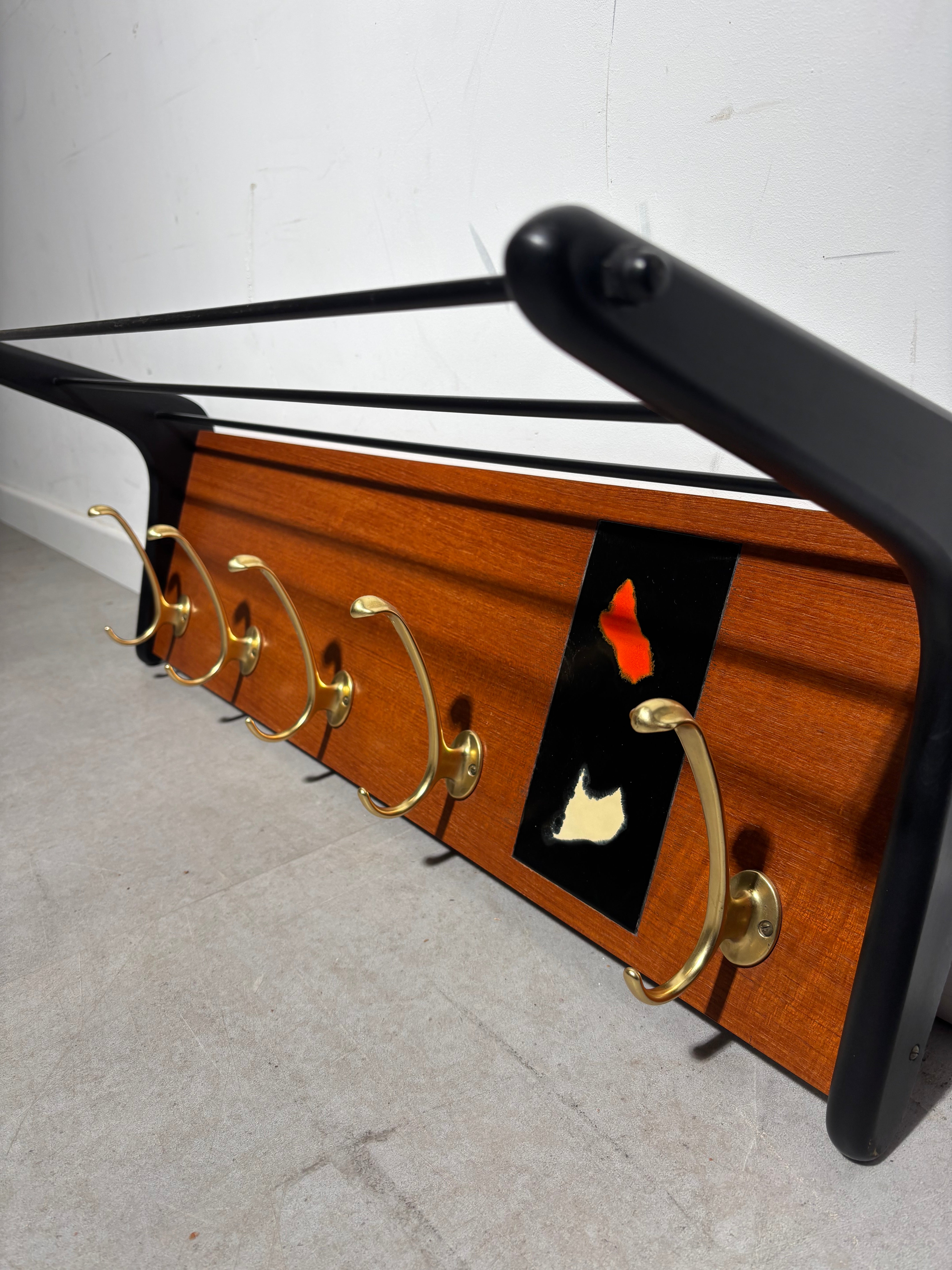 Vintage “Boomerang” Coat Rack