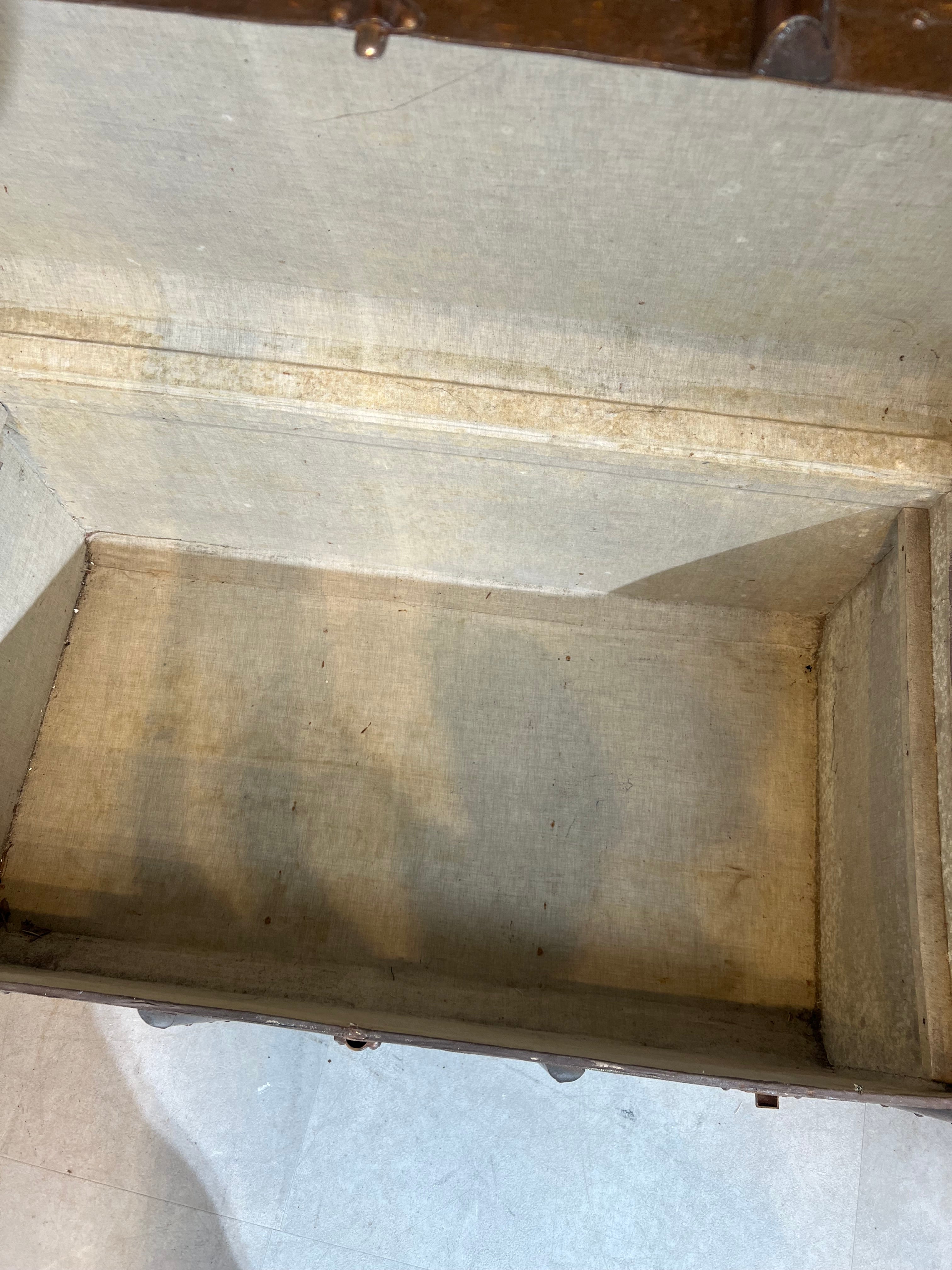 LV style Suitcase with Monogram