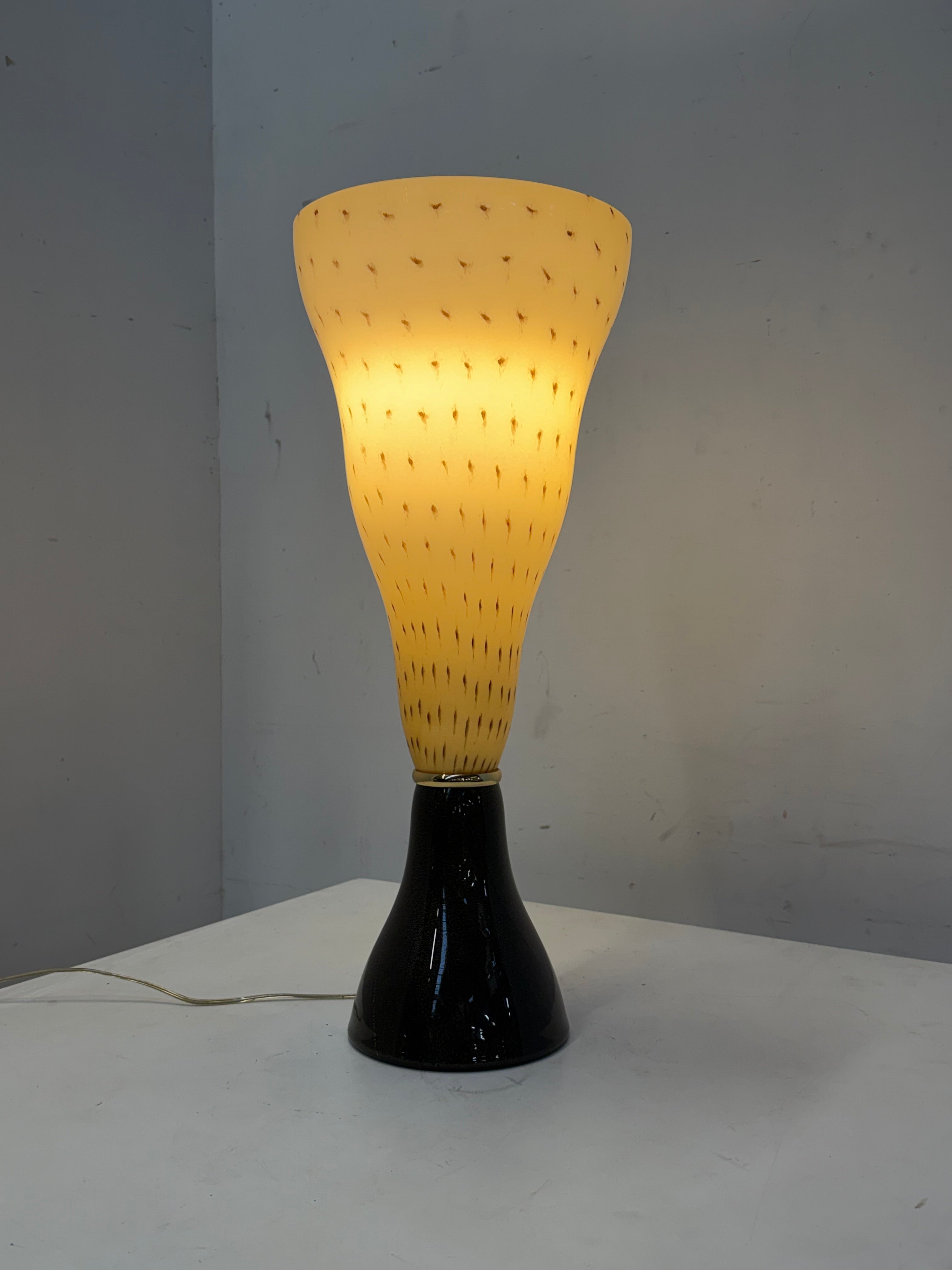 Leucos “Vivia T” Table Lamp – Murano Glass – H 70 cm