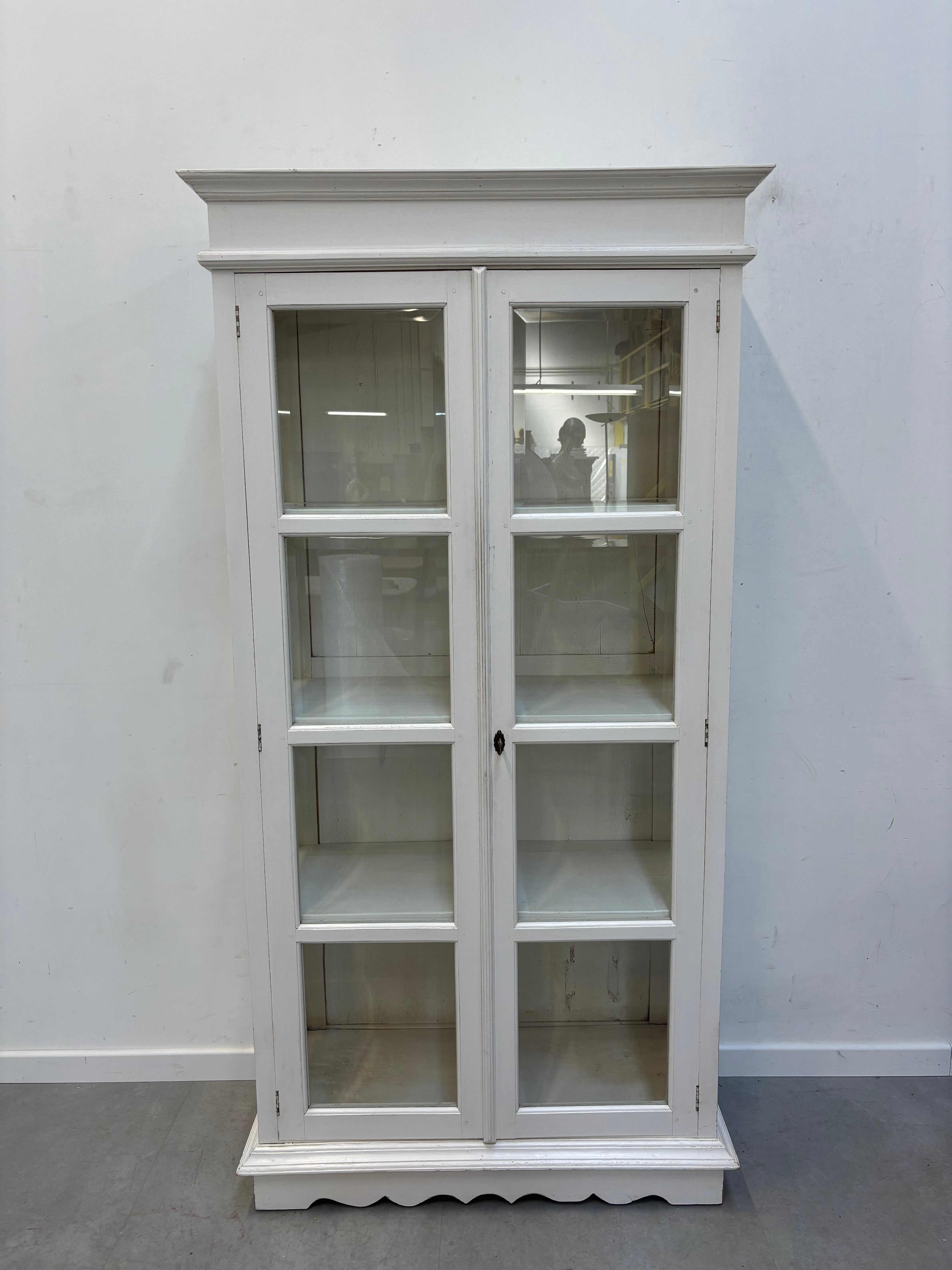 White Display Cabinet