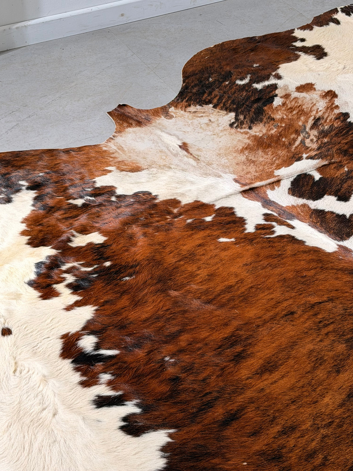Vintage Natural Cowhide Rug