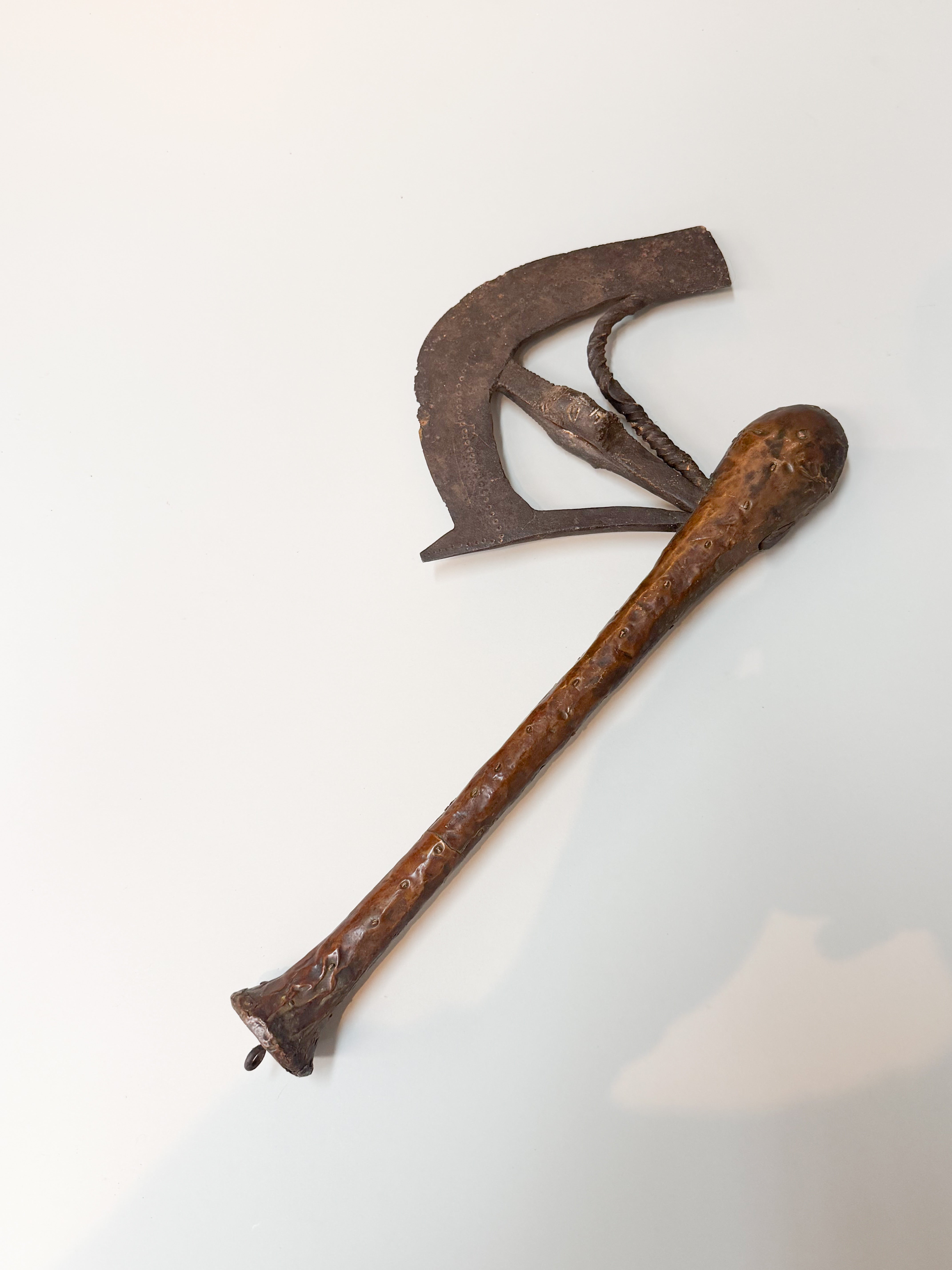 Antique African Ceremonial Axe – 48 cm