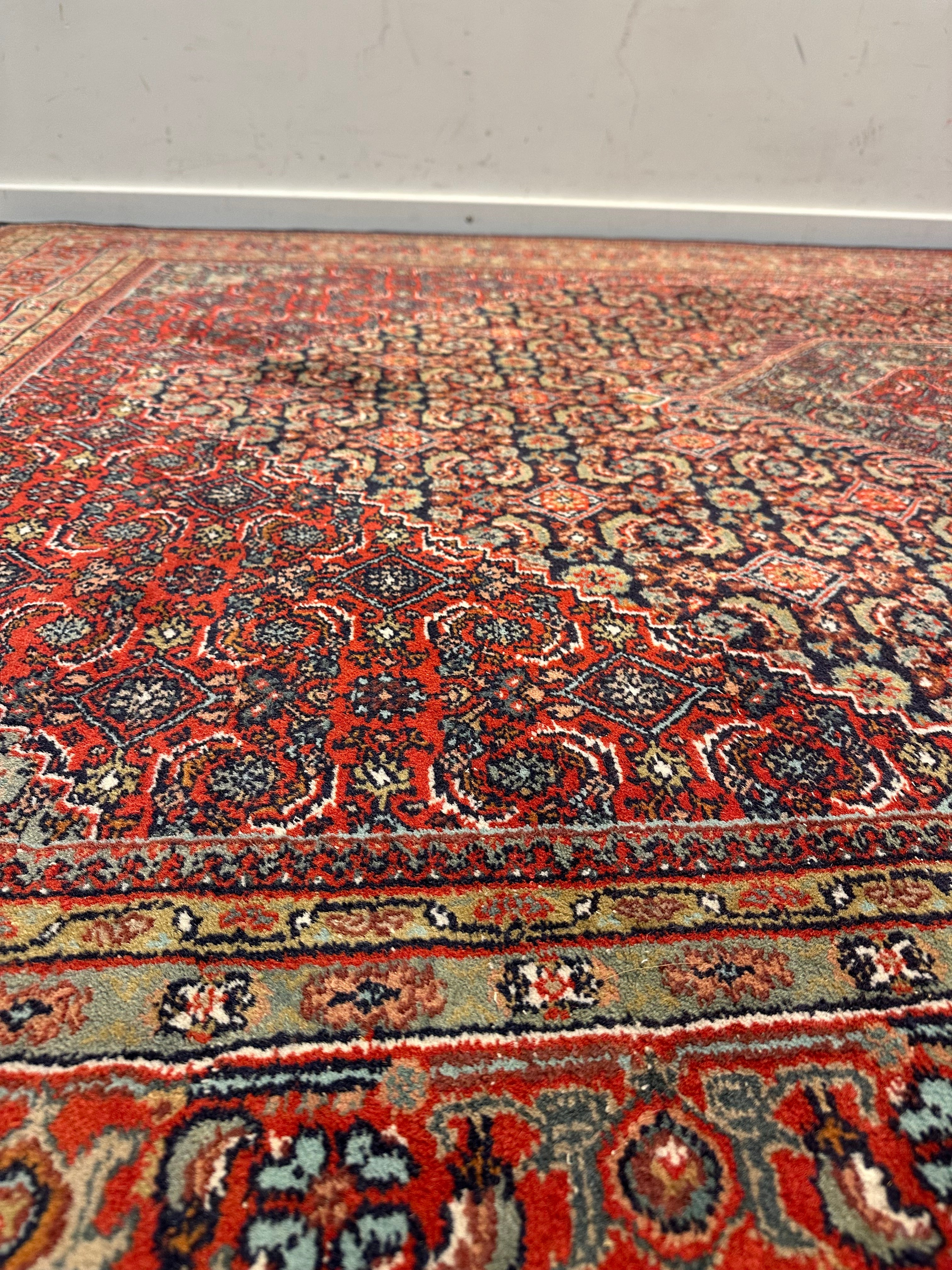 Handwoven Vintage Persian-Style Rug