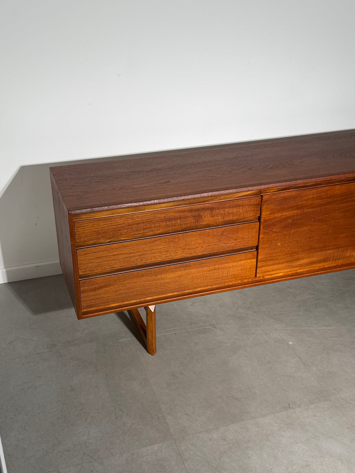 White & Newton Teak Sideboard – British Mid-Century Modern