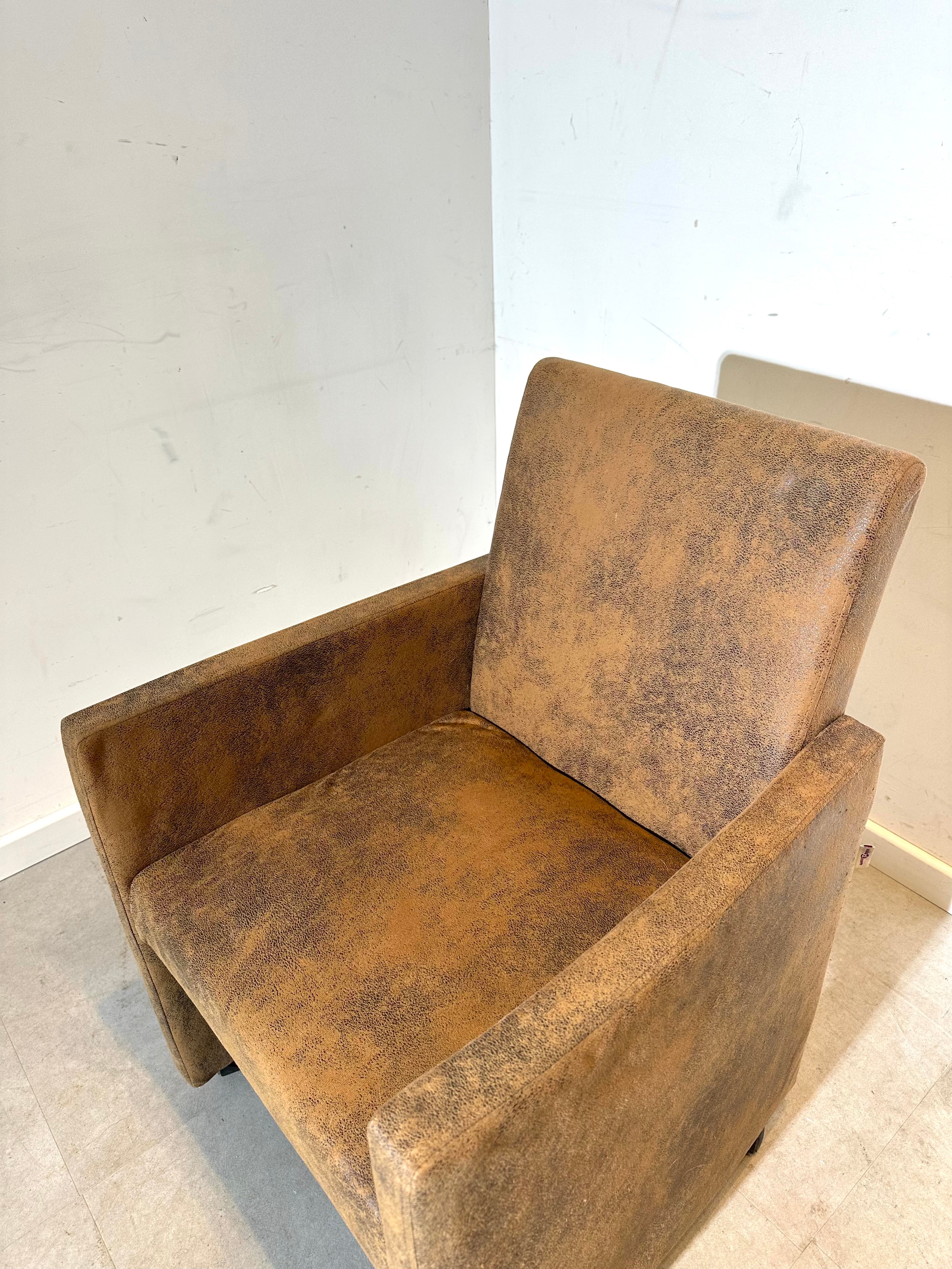 vidaXL armchairs on castors – set of 8