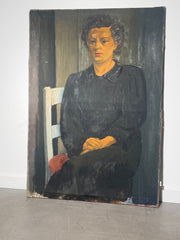 Dré Van Den Langenbergh - Oil On Canvas - Portrait