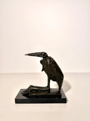 Bronze Statue Of Bird "Bugatti"