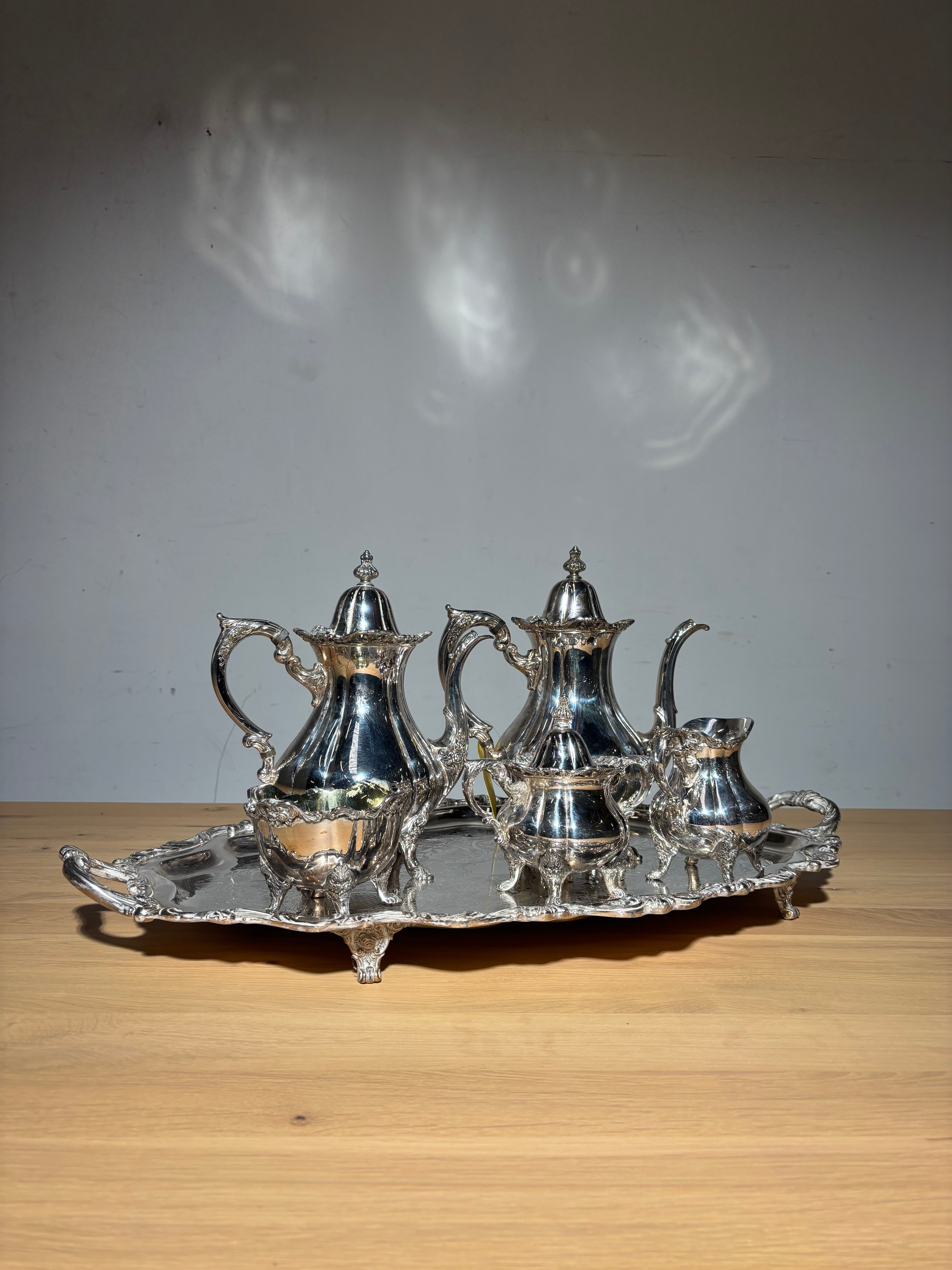 Service à thé/café « Wallace » plaqué argent (6)