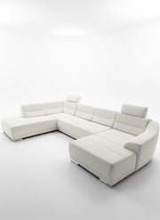 Beige XL Corner Sofa – 360 × 230 × 92 cm