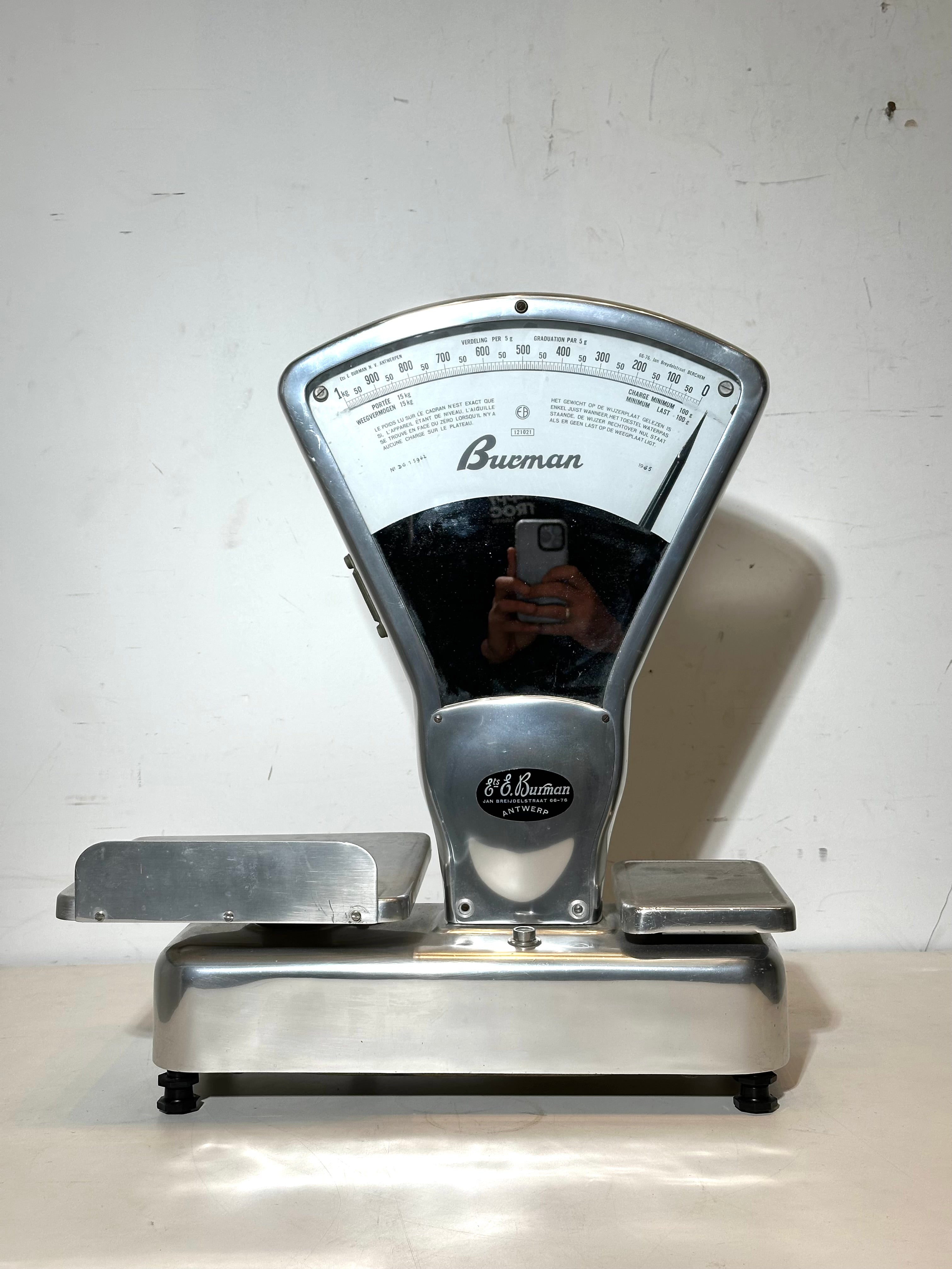 Vintage Burman Shop Scale – Antwerp
